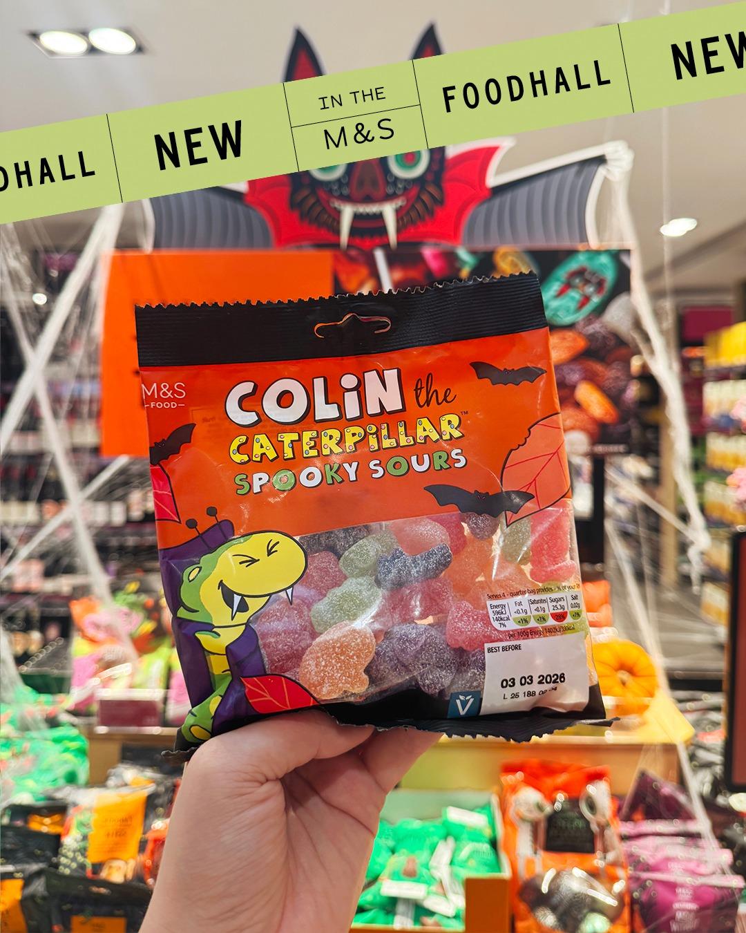 馬莎新品:萬聖節Colin酸味橡皮軟糖