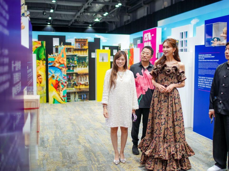 林志玲出席慈善活動。