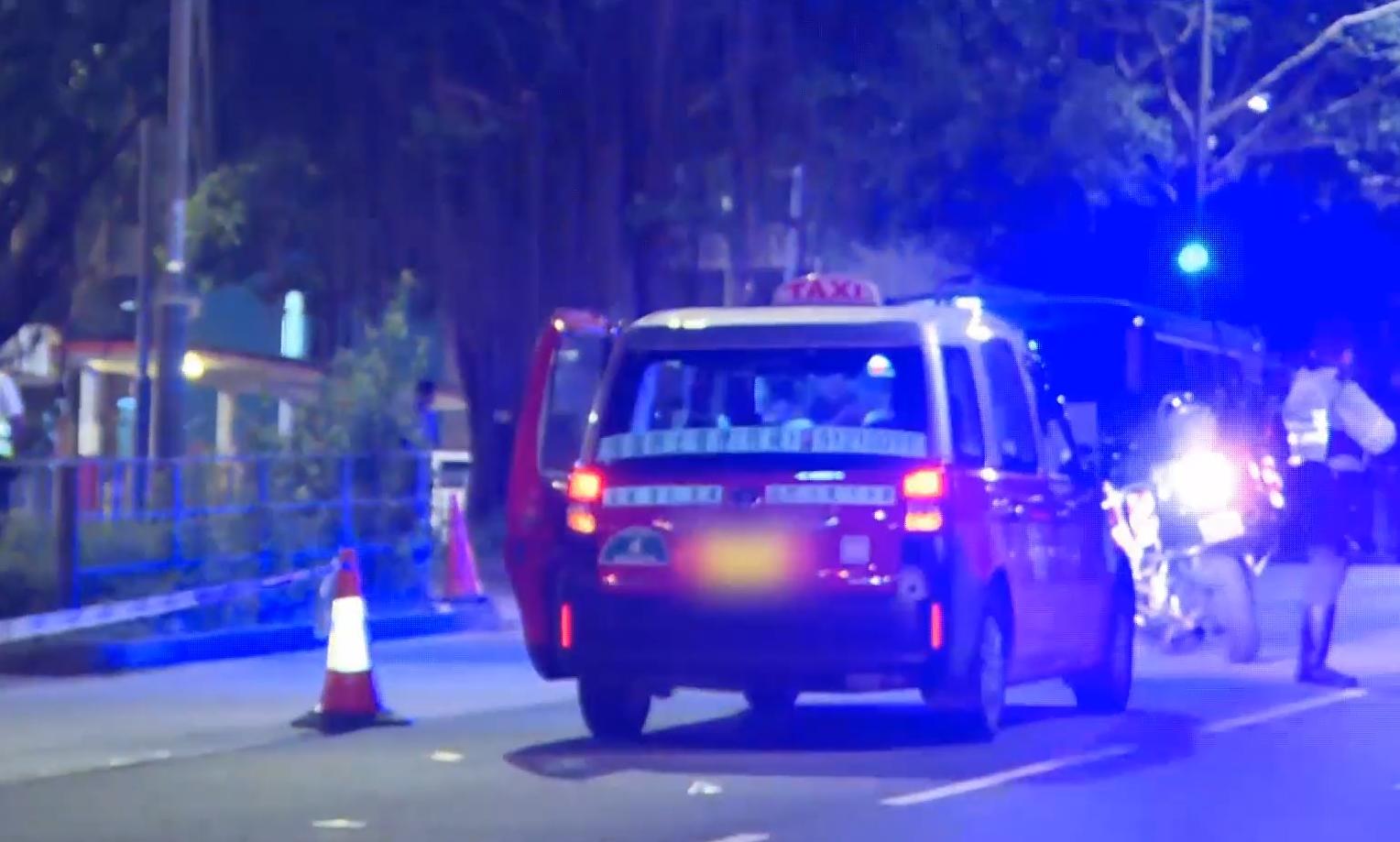 秀茂坪發生致命交通意外。(有線電視新聞截圖)