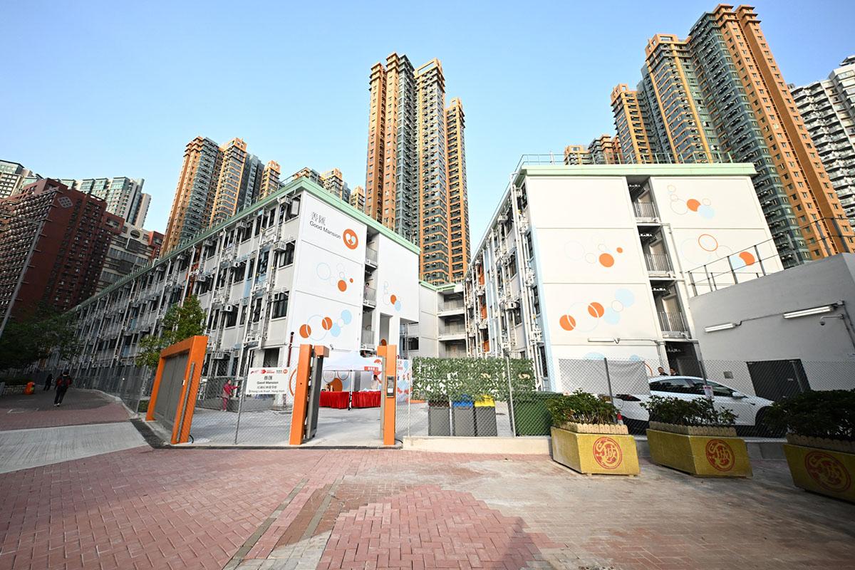 事發於紅磡過渡性房屋善匯。(善導會圖片)