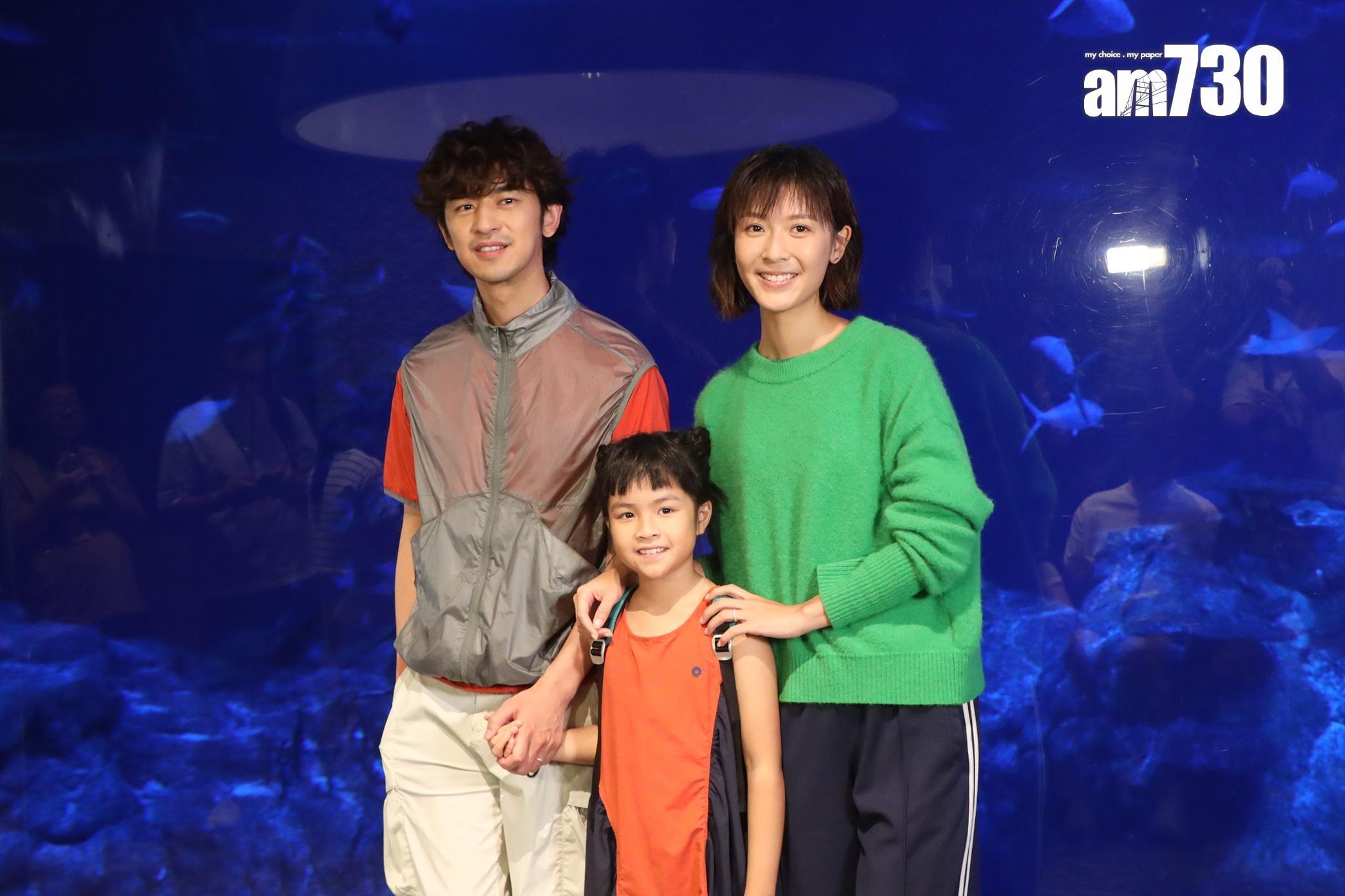 陳柏霖今年來港夥拍余香凝合作電影《女兒²》,二人扮演演育有一女的夫妻。