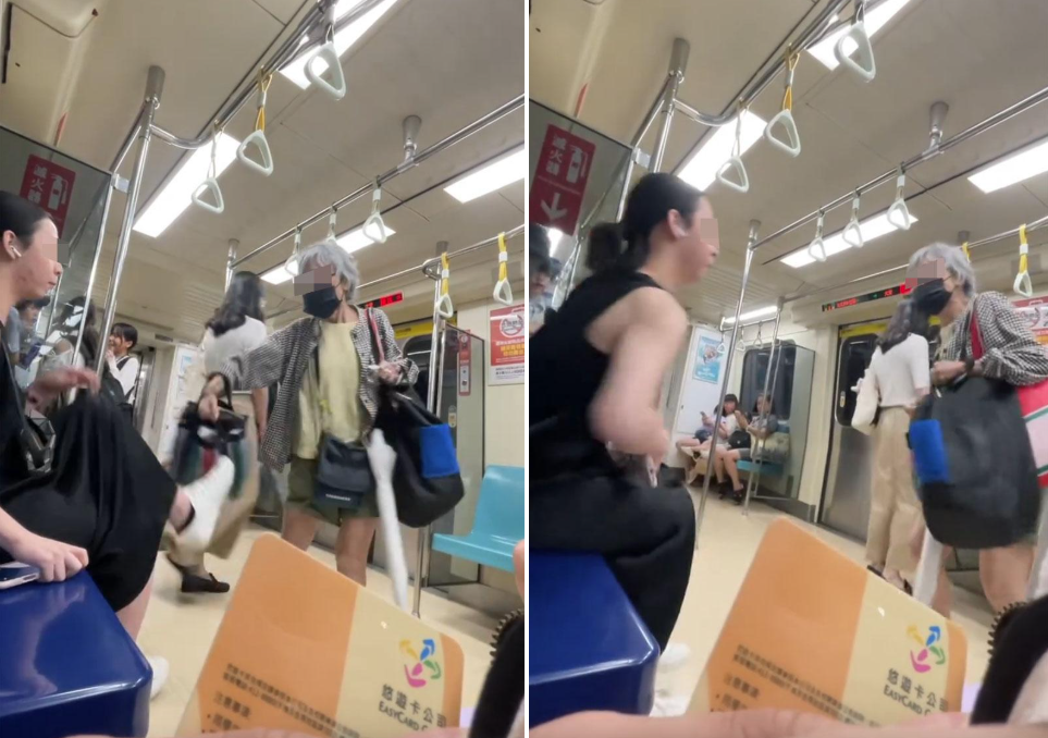 台北捷運踢老婦「張小姐」首受訪 稱無意攻擊僅想對方遠離身旁