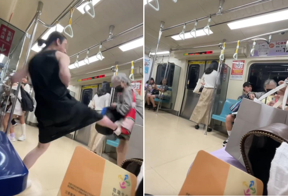 台北捷運踢老婦「張小姐」首受訪 稱無意攻擊僅想對方遠離身旁