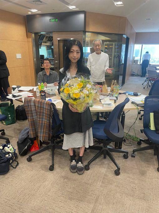 壇蜜為文化放送的電台節目定期開咪,日前她宣布告別節目。