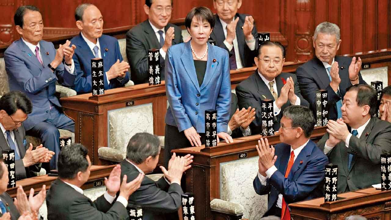 高市早苗勝出首相指名選舉。
