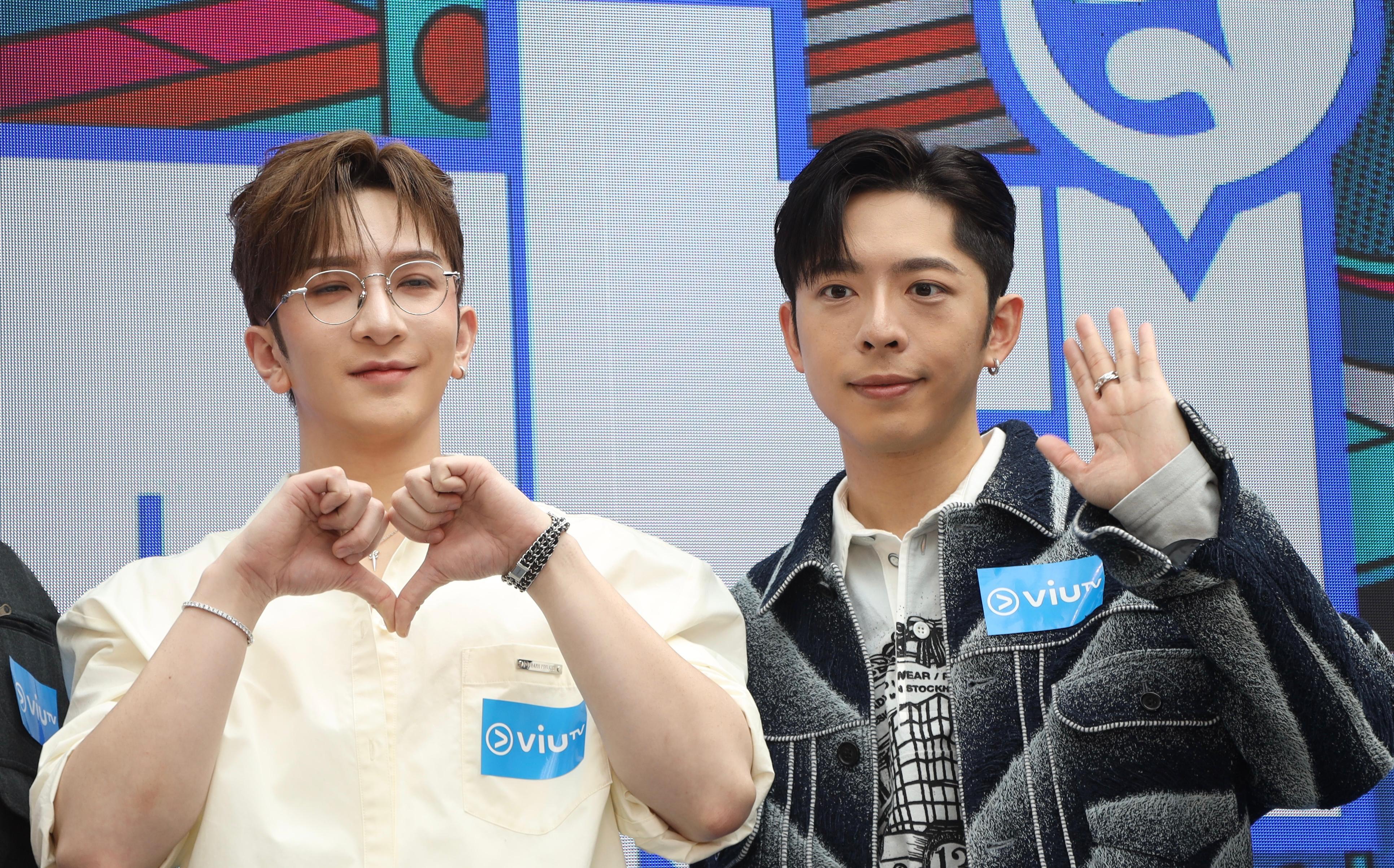 Edan笑言未合資格成為Anson Lo的兒時回憶,暫不會擔任對方演唱會嘉賓。(娛樂組攝)