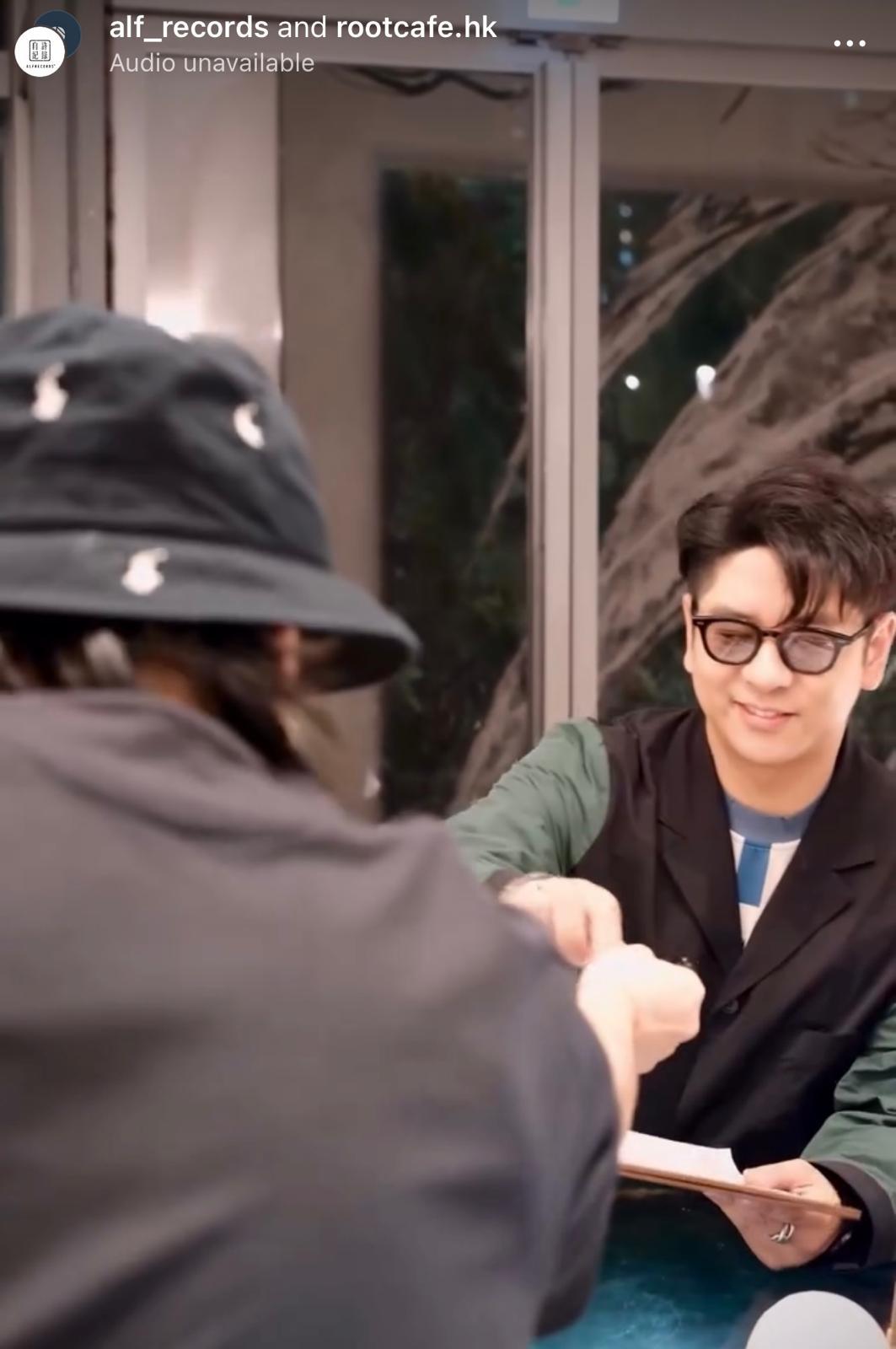 許廷鏗與柳應廷Jer因食結緣,早前兩人聯乘合作搞飲食計劃。(蘇文傑攝)