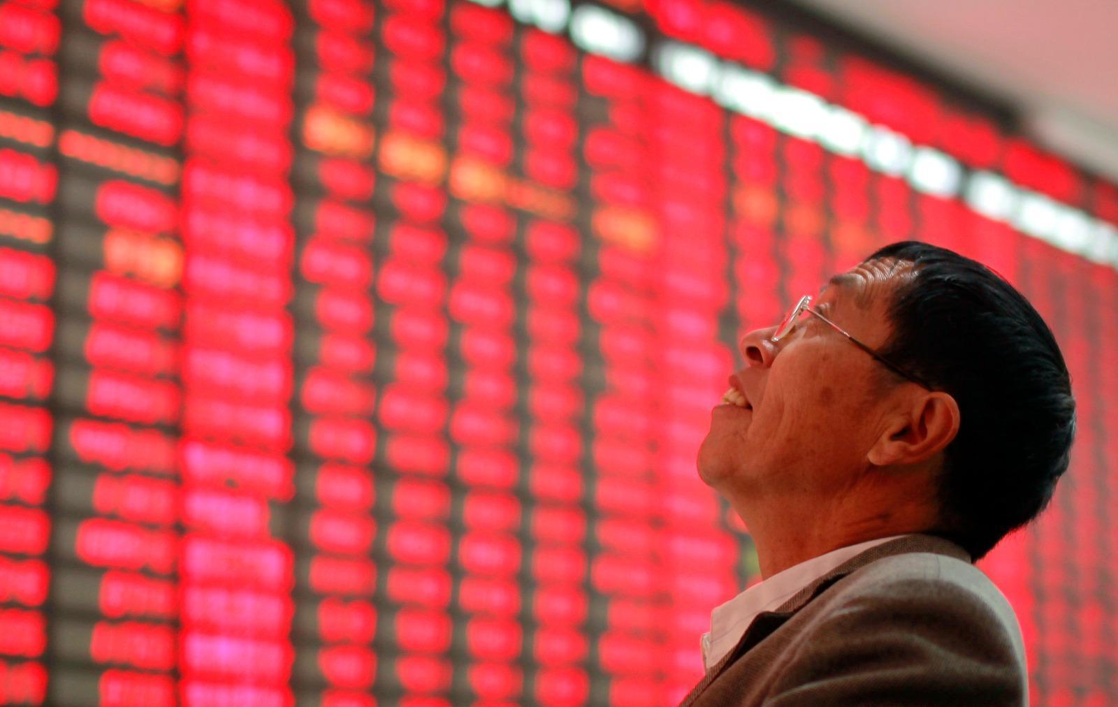 上證指數事隔十年,再重上4,000點。(資料圖片)