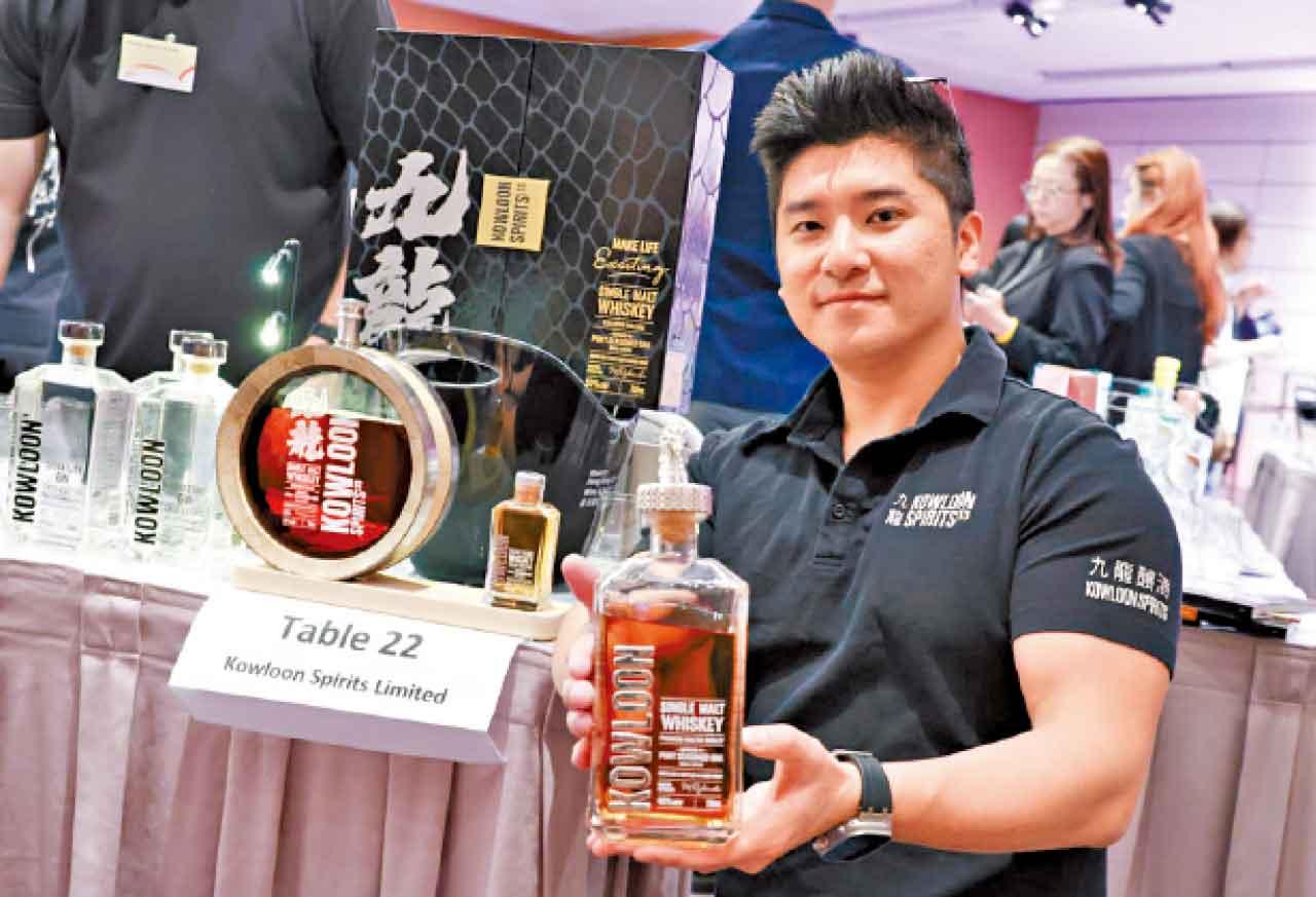 劉梓康盼藉參加美酒展開拓國際市場。