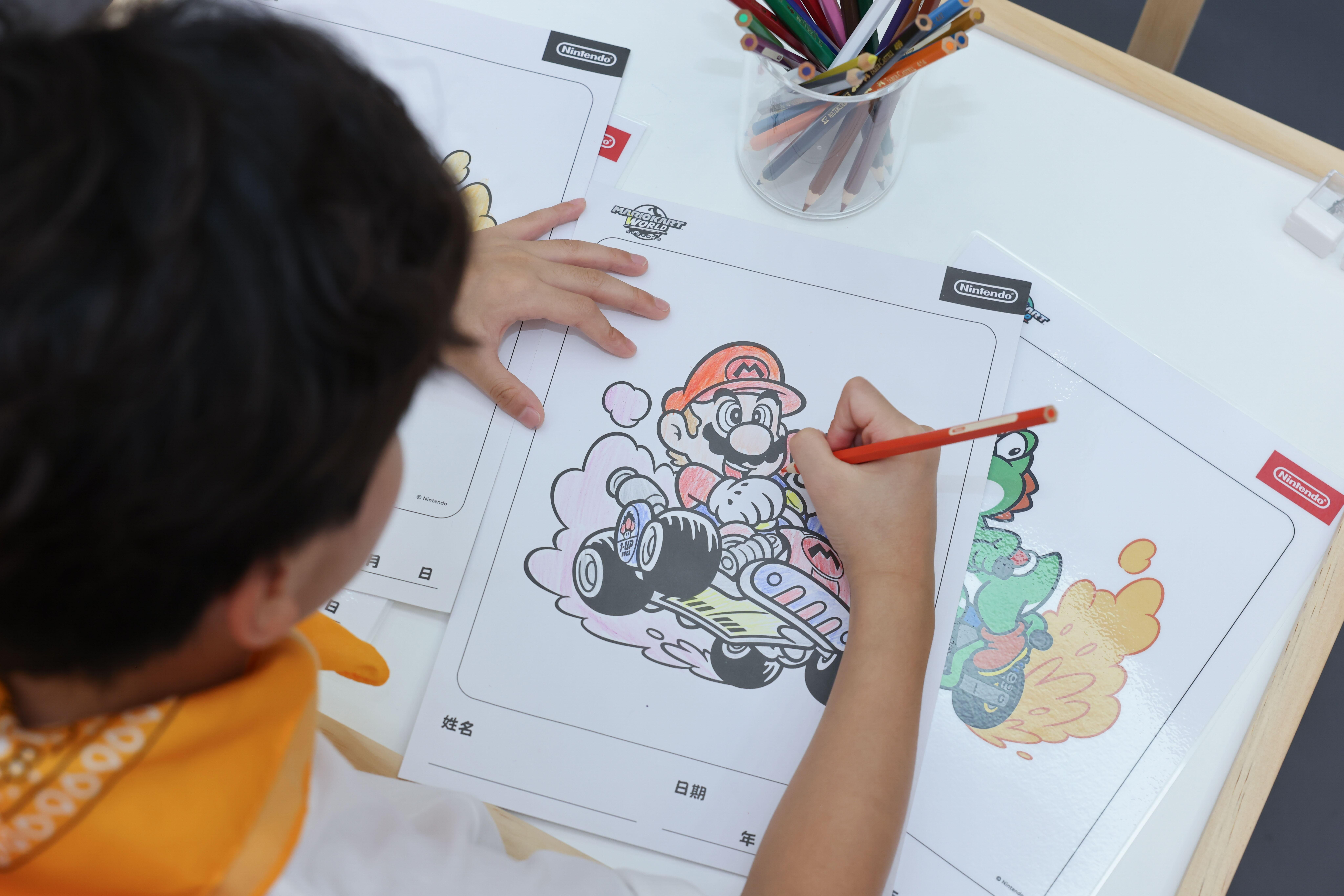 小朋友玩家更可額外獲贈主題填色紙