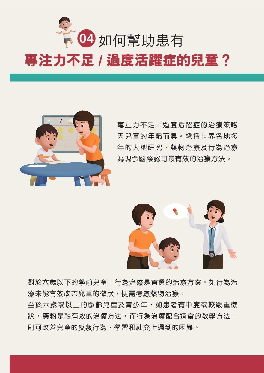 ADHD專注力失調/過度活躍症|如何幫助患有ADHD的兒童?(衛生署)