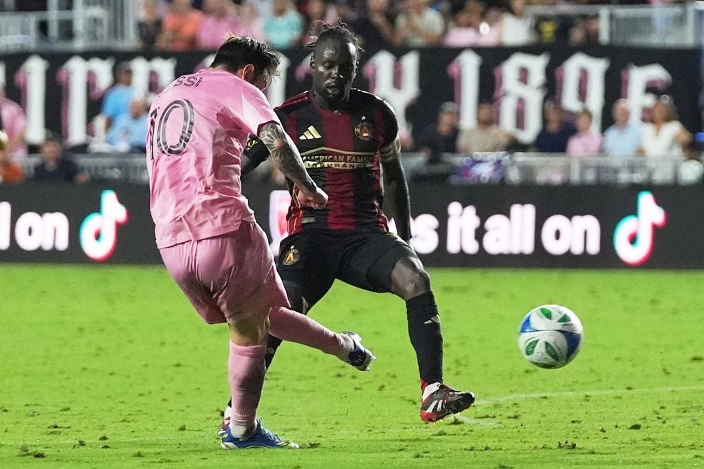 美斯為國際邁亞密先開紀錄。(美聯社)