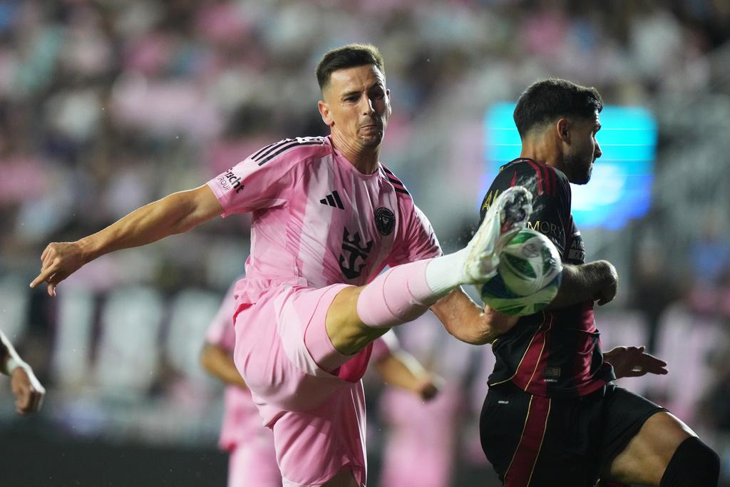 國際邁亞密4:0贏阿特蘭大聯。(美聯社)