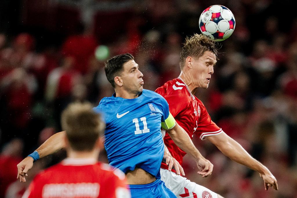 丹麥3:1擊敗希臘。(路透社)