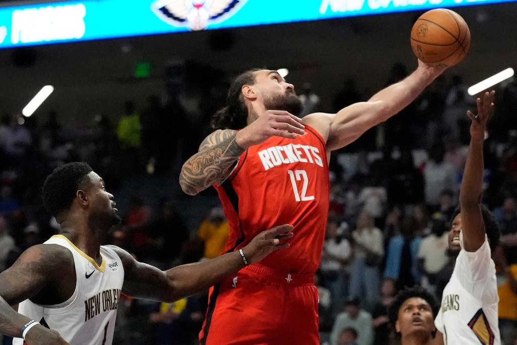 阿當斯與辛根的內線組合,在NBA不常見。