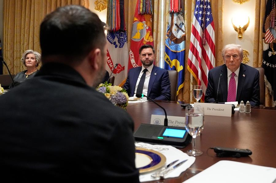 傳與澤連斯基會面爆粗喝罵 特朗普促烏割讓頓巴斯|俄烏戰爭