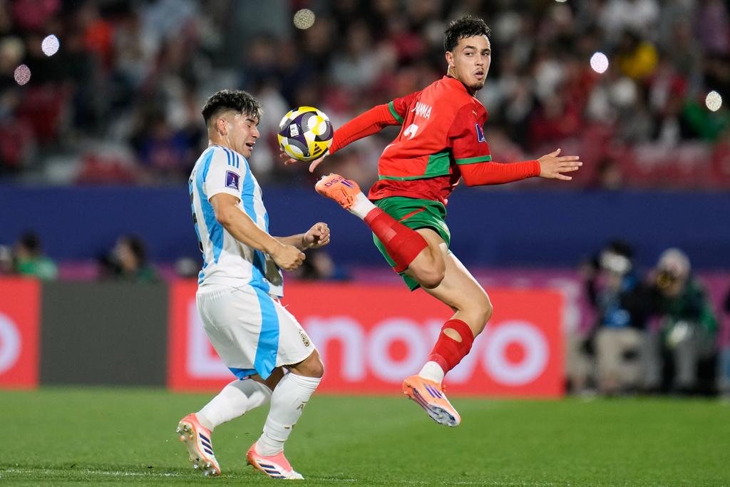 世青盃決賽,摩納哥2:0贏阿根廷。(美聯社)