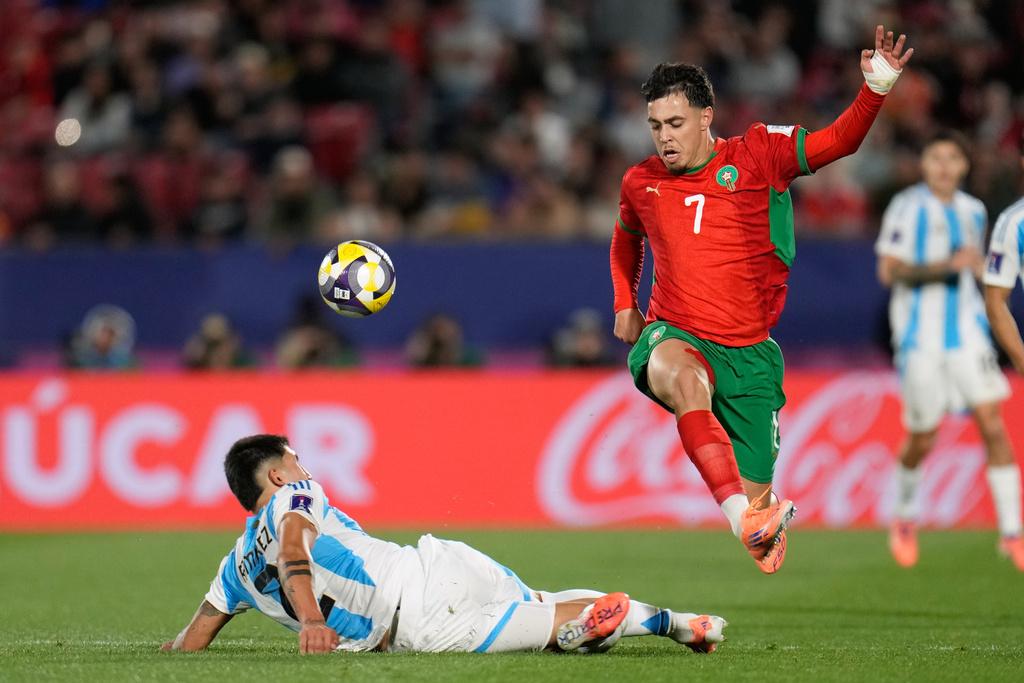 世青盃決賽,摩納哥2:0贏阿根廷。(美聯社)