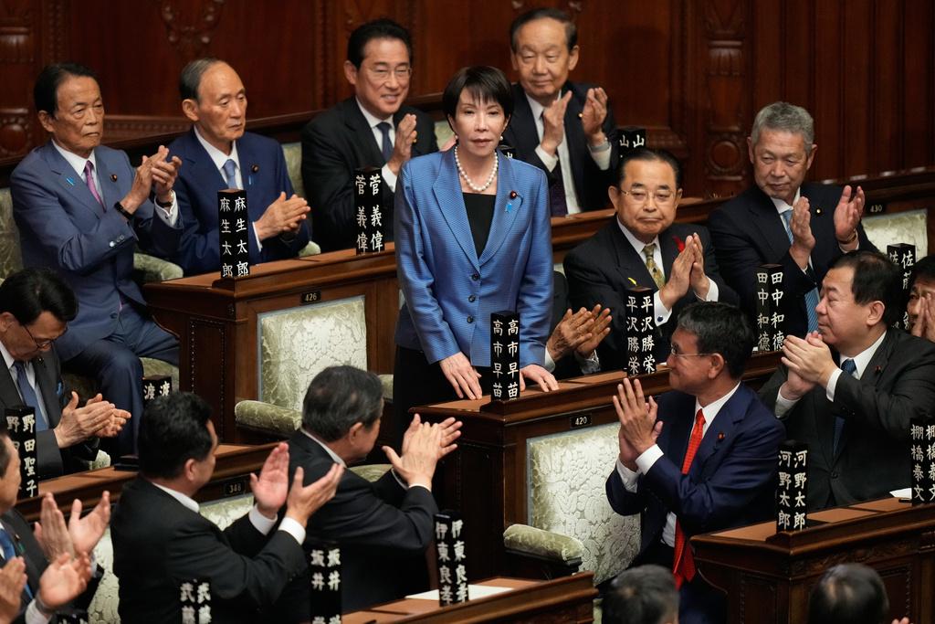 外界關注高市會否成為日本另一位「短命首相」。(美聯社)