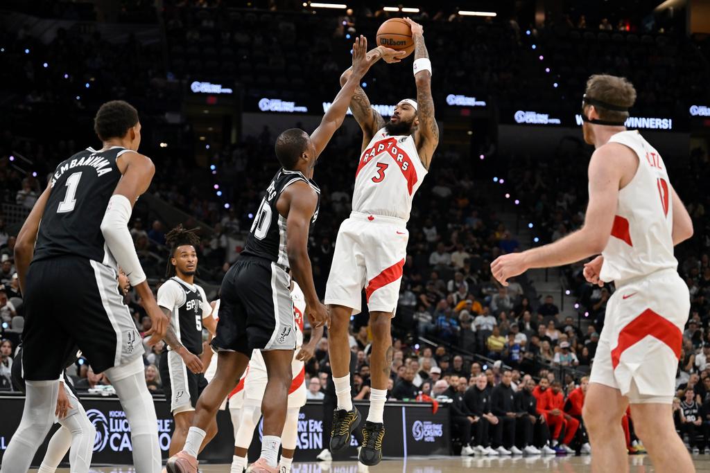 馬刺121:103擊敗速龍。(美聯社)