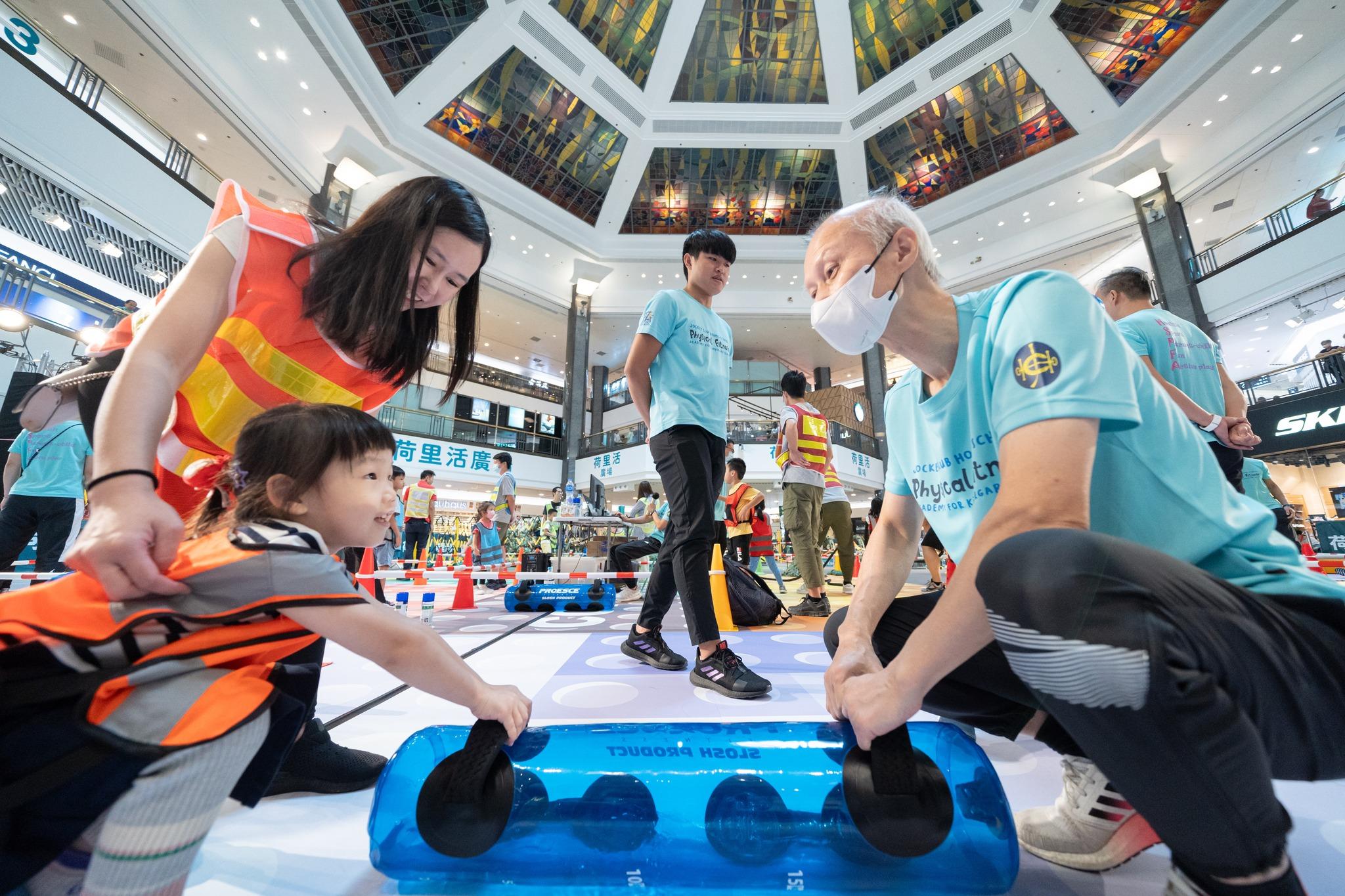 參加者將以循環方式體驗A區每款遊戲。