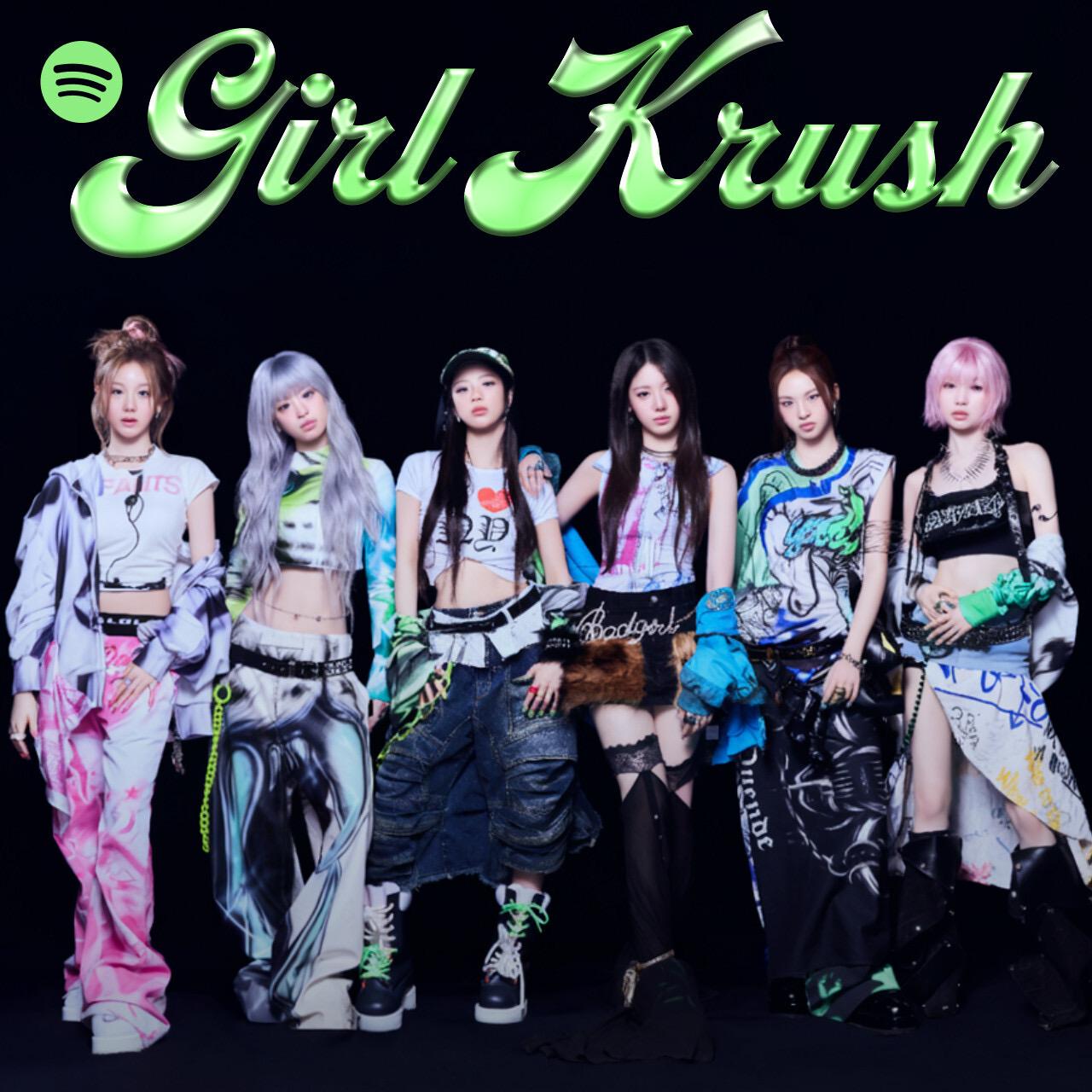 Spotify以Girl Krush形容BABYMONSTER今次回歸。