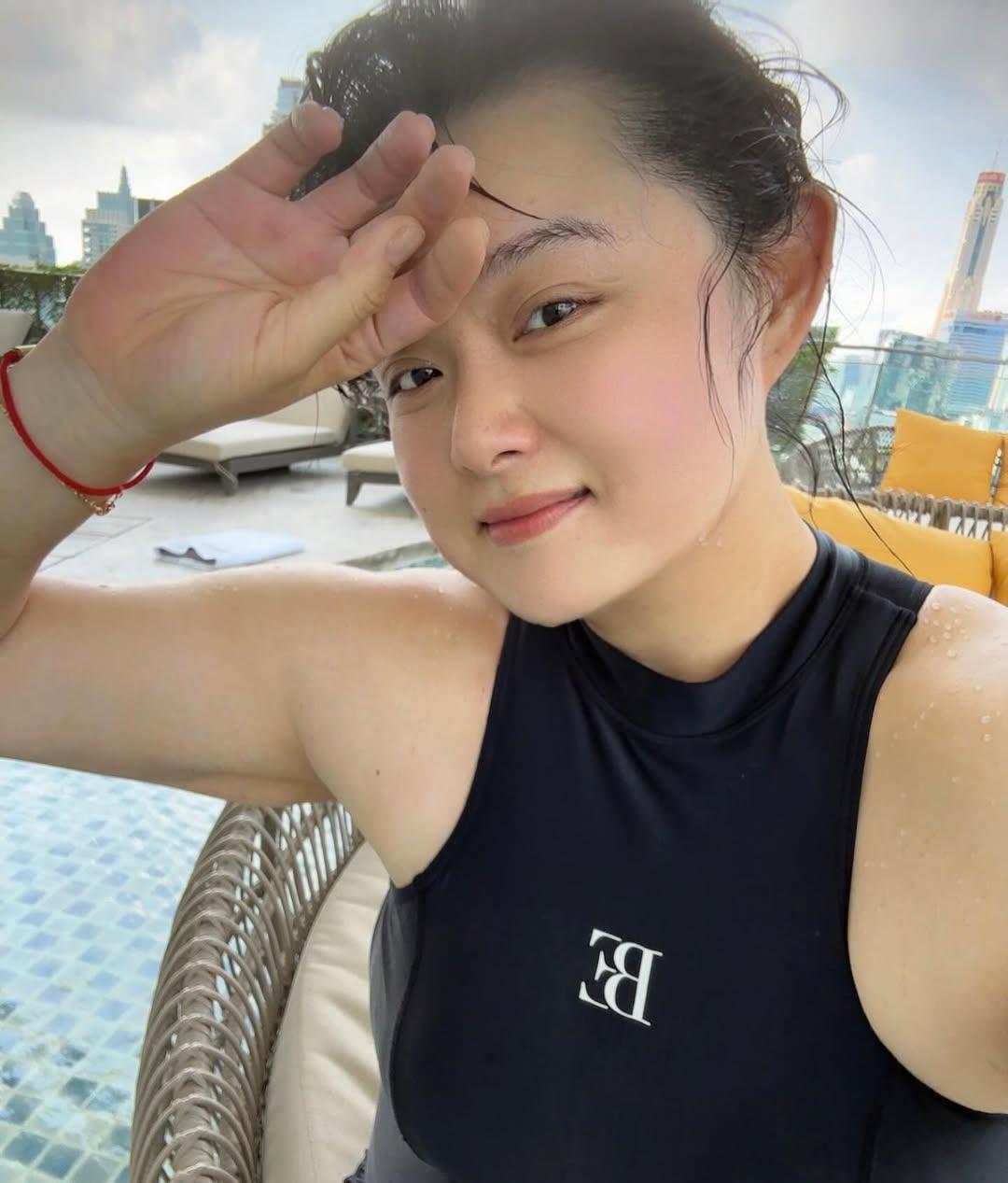 細細粒陳嘉佳今年曾減肥至150磅。