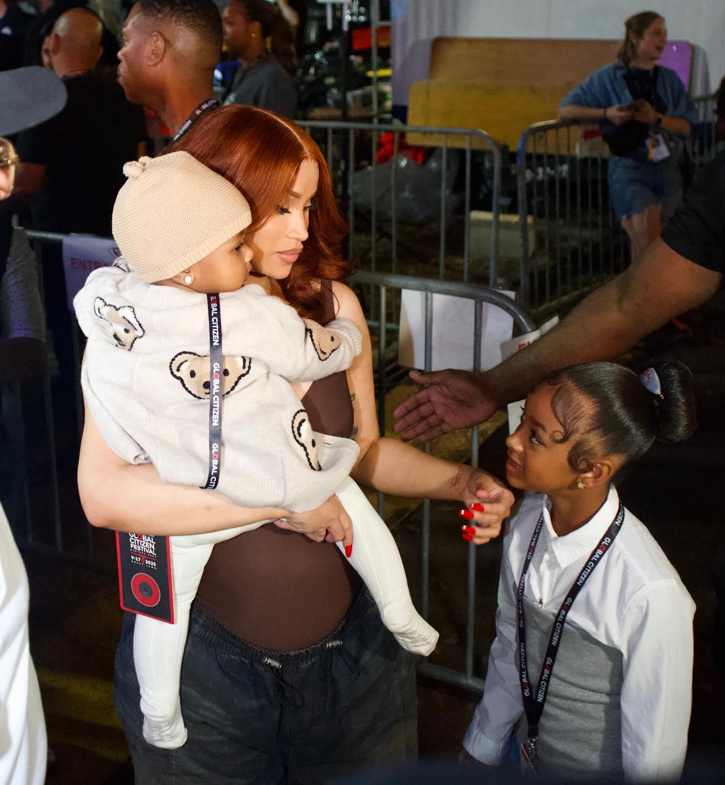 Cardi B與前夫Offset育有3個孩子。