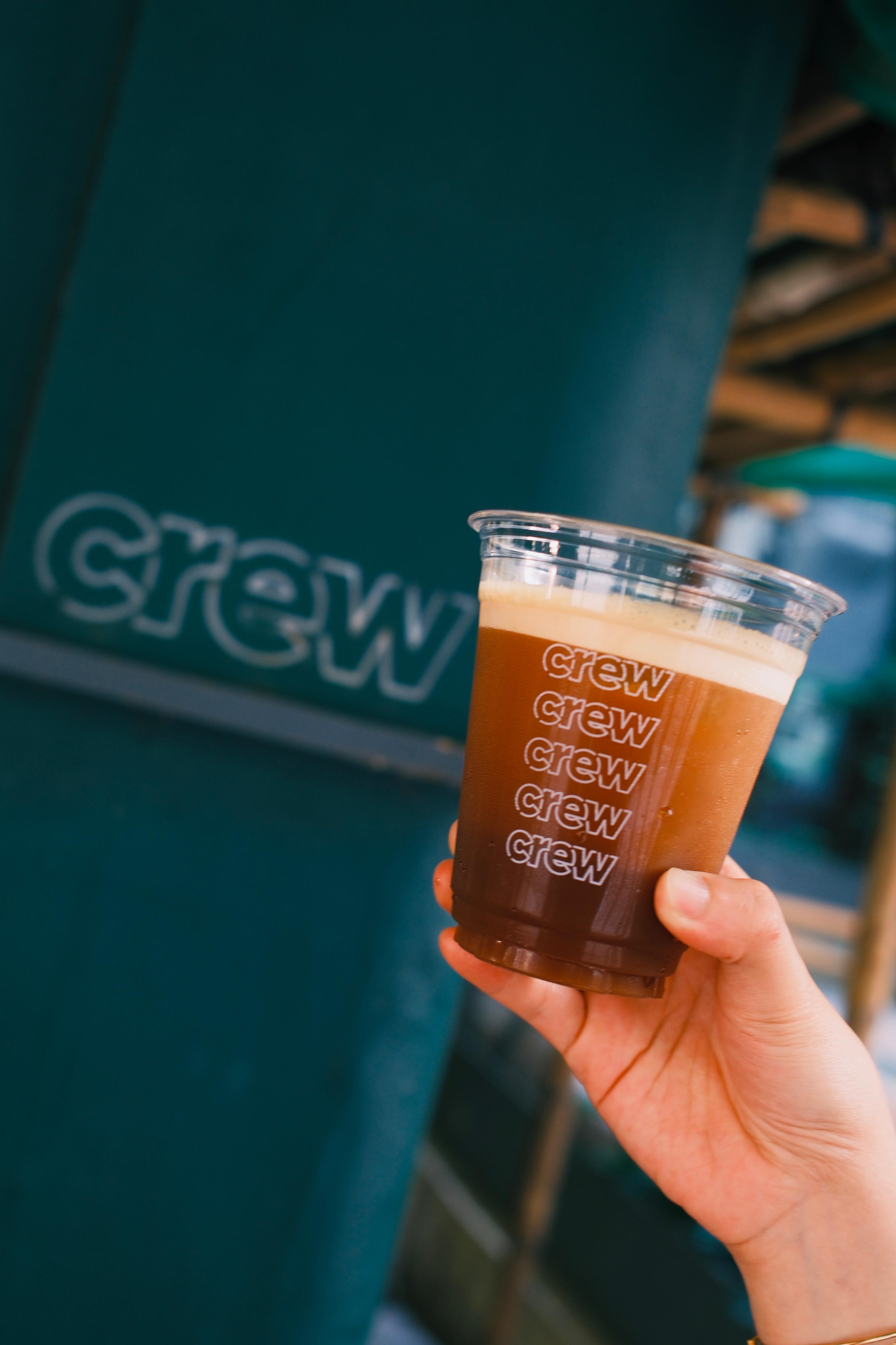 「甜筒暉」與Crew Coffee最新合作Cold Brew咖啡雪糕。