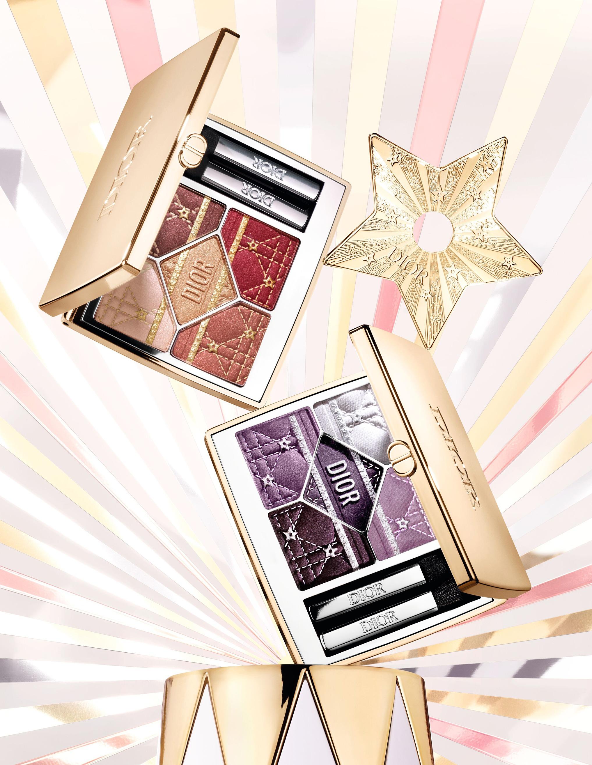 聖誕彩妝2025|Dior beauty 高級訂製五色眼影 $650