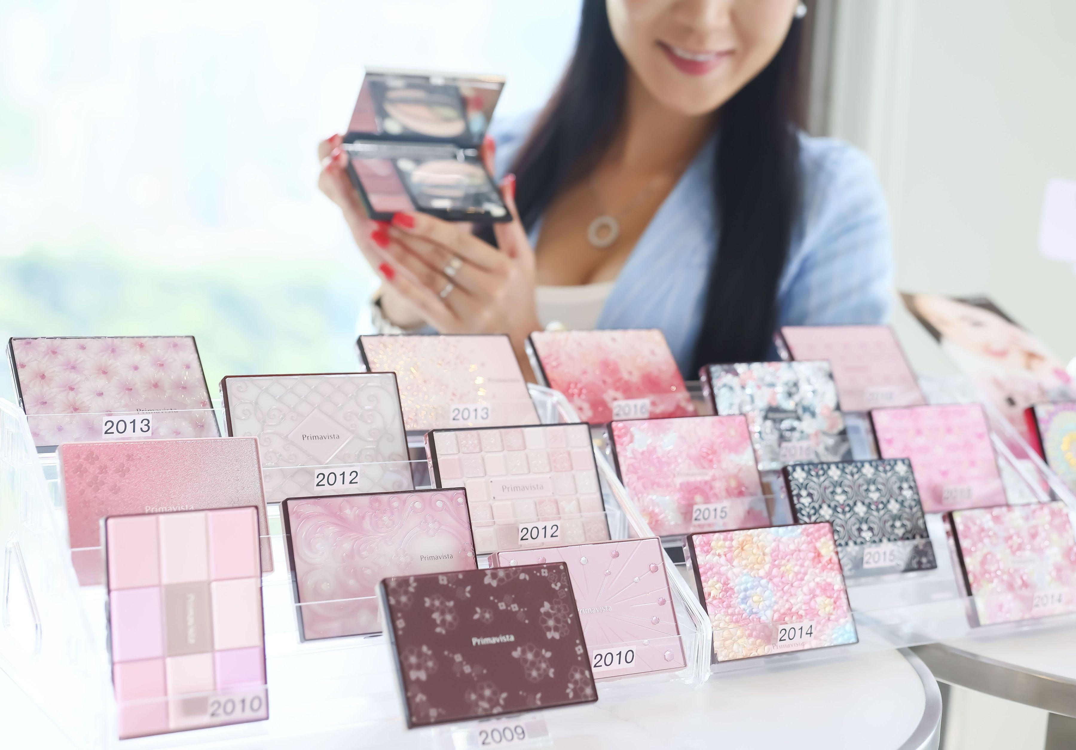 2009至2019年的Primavista限定粉盒