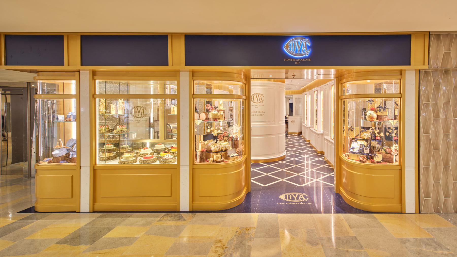 太古廣場店裝潢優雅,如置身於米蘭總店般。