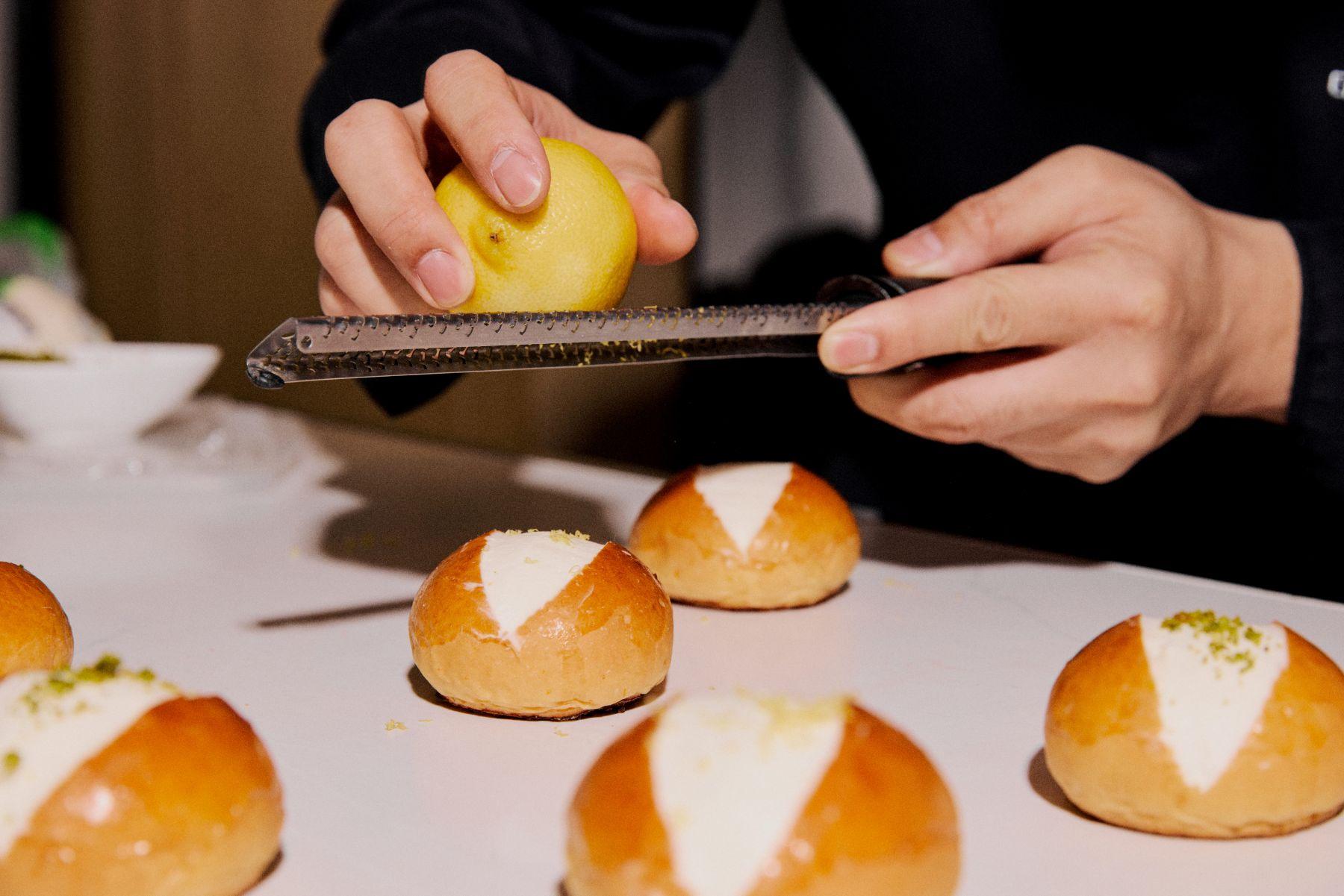 清新檸檬酒意大利奶油麵包($48/件)