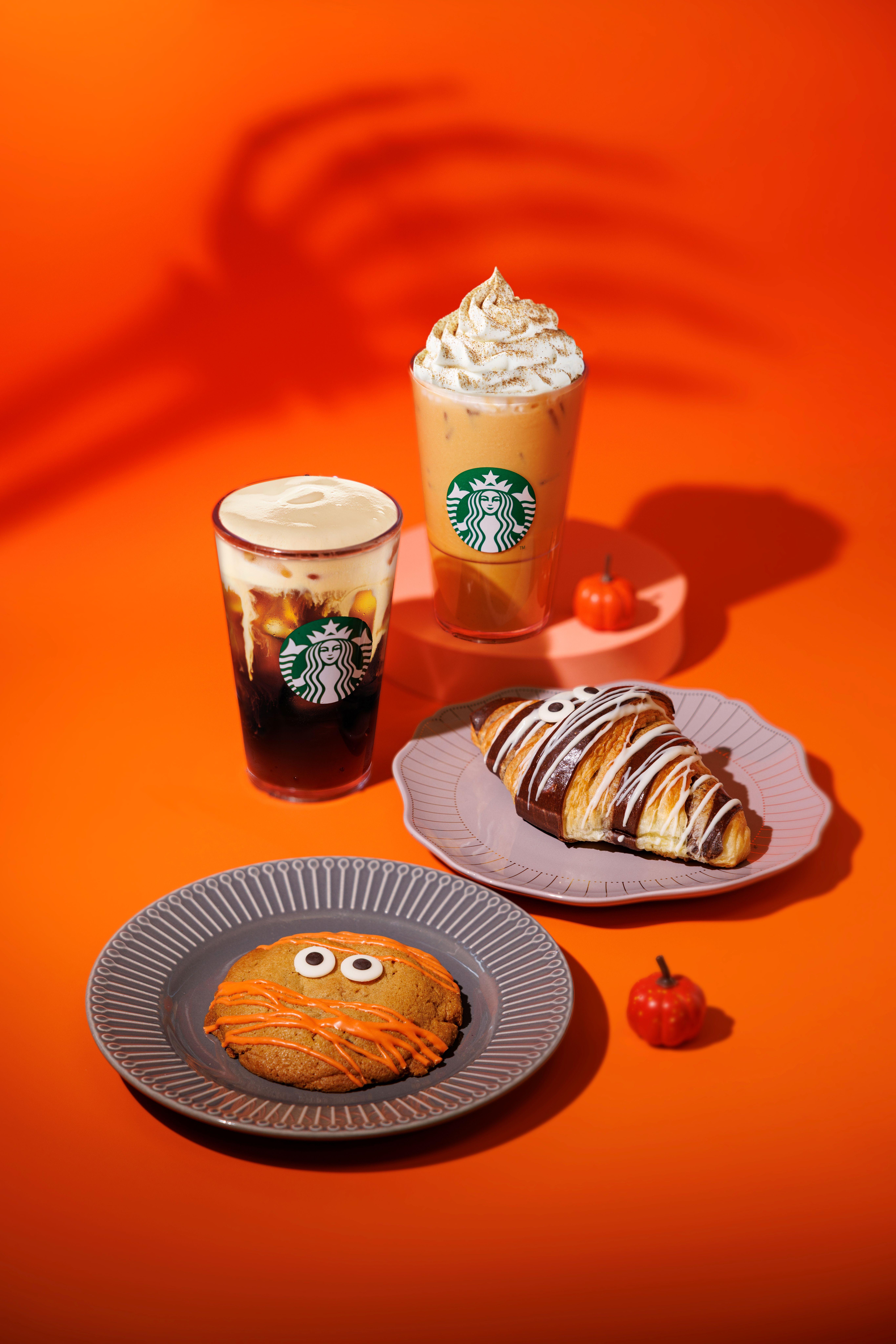 萬聖節期間限定食木乃伊牛角包+怪獸曲奇