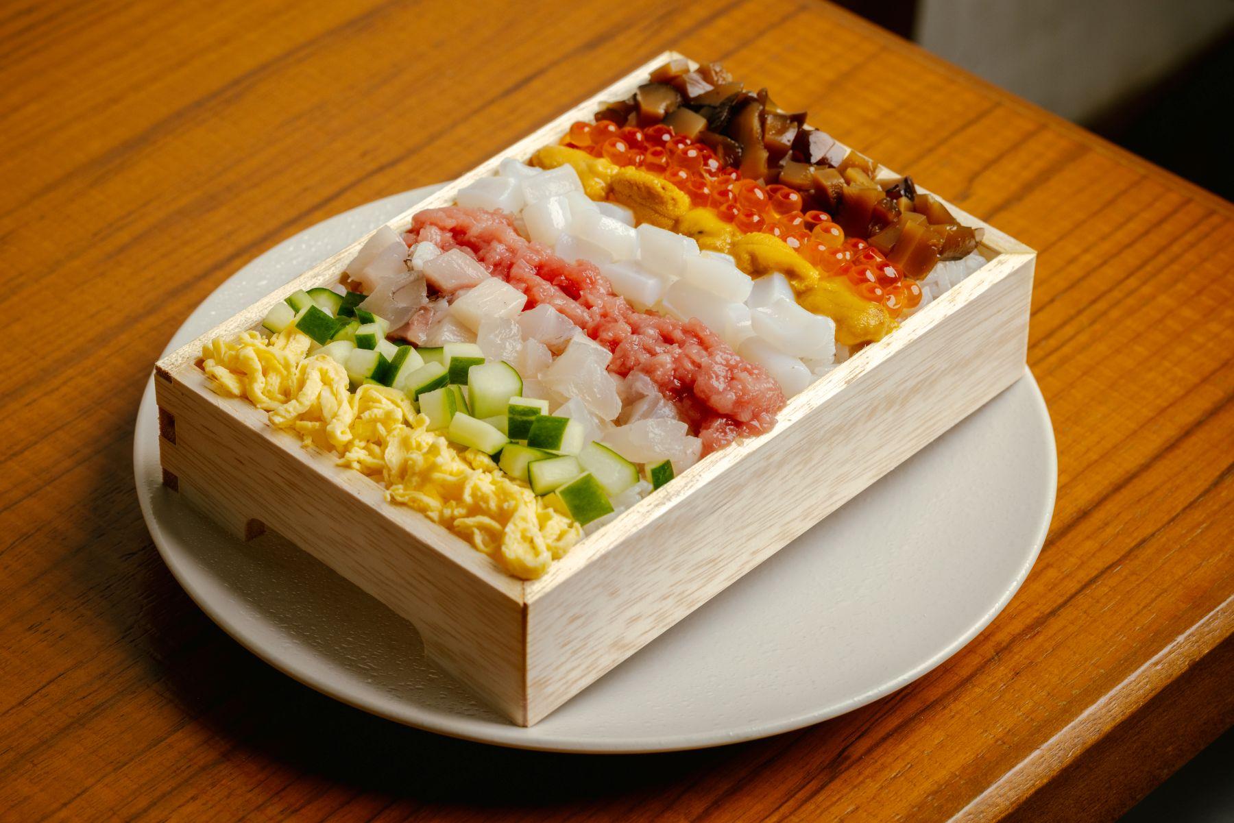粒粒刺身丼$188