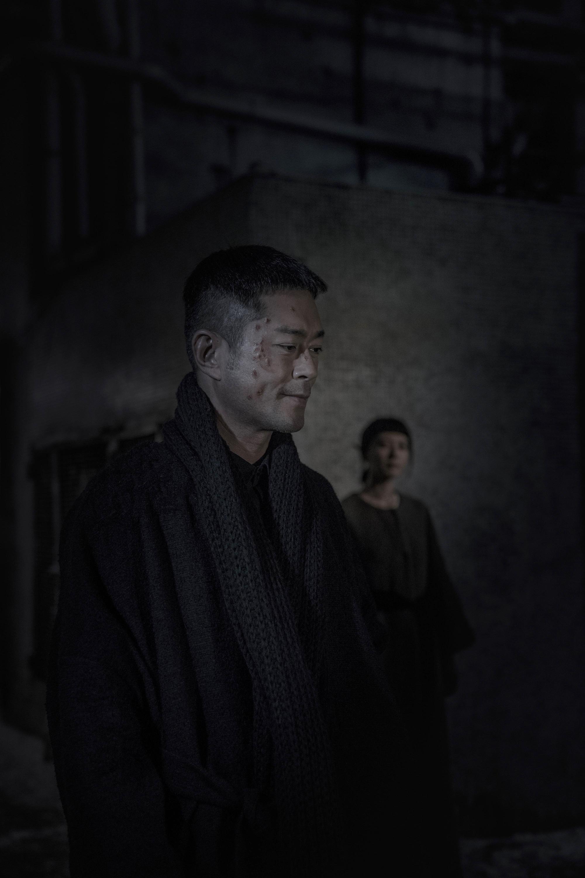 古天樂在《風林火山》演的殺手暗裡被高圓圓所吸引。