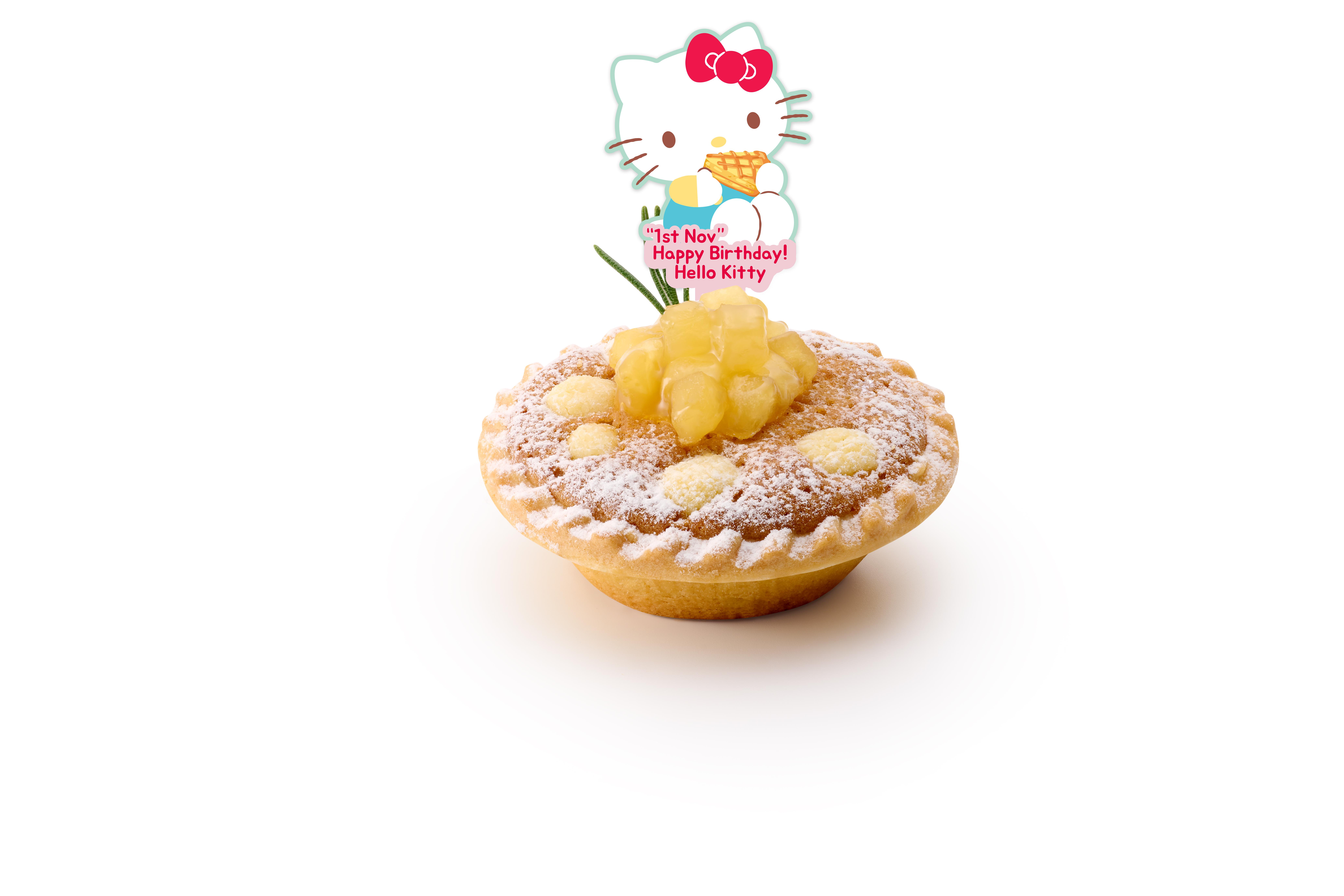 Hello Kitty免費請你食蘋果肉桂撻