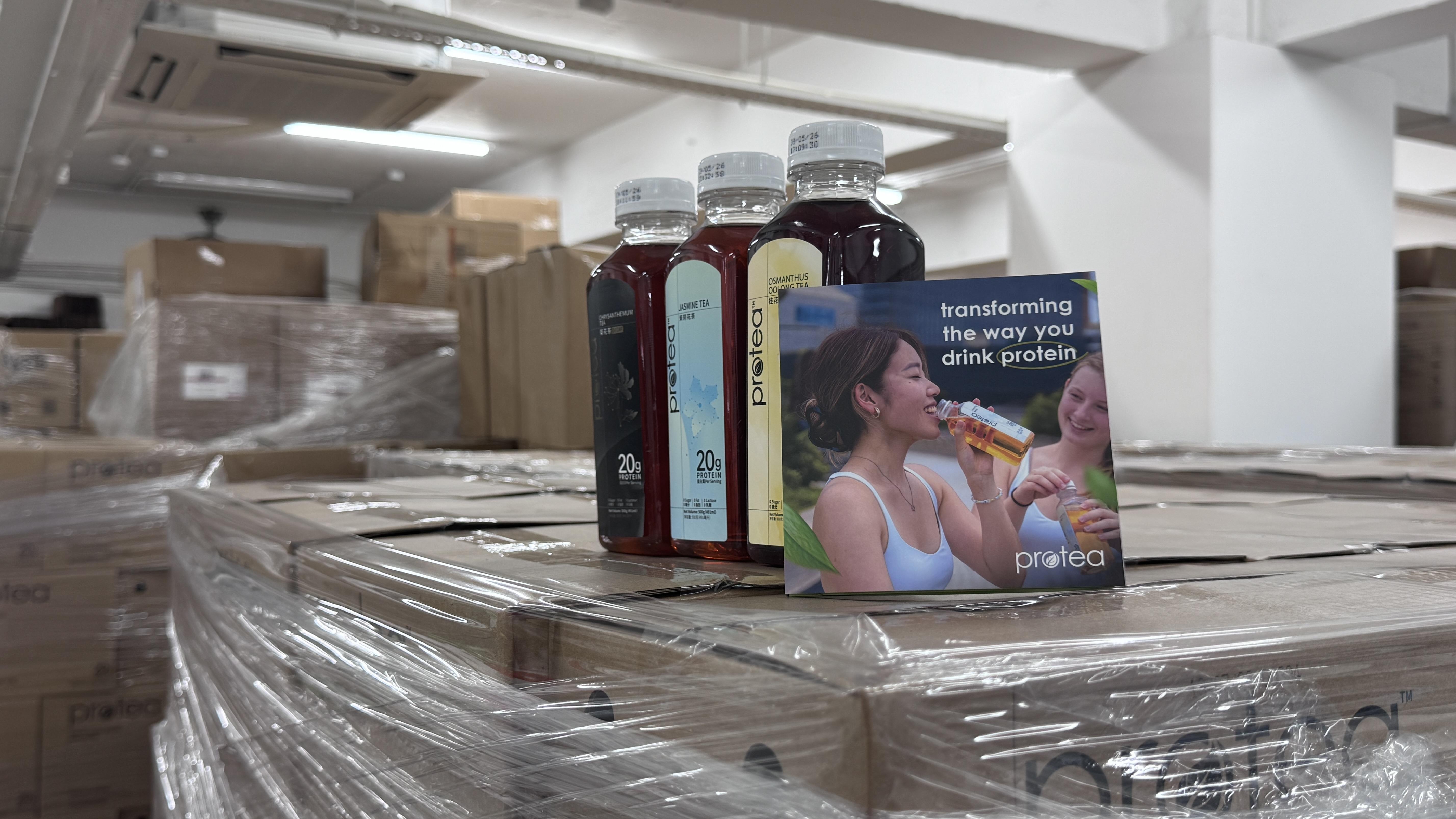 為健康飲品初創提供倉儲和分貨包裝服務,令其安心聚焦本地營銷。