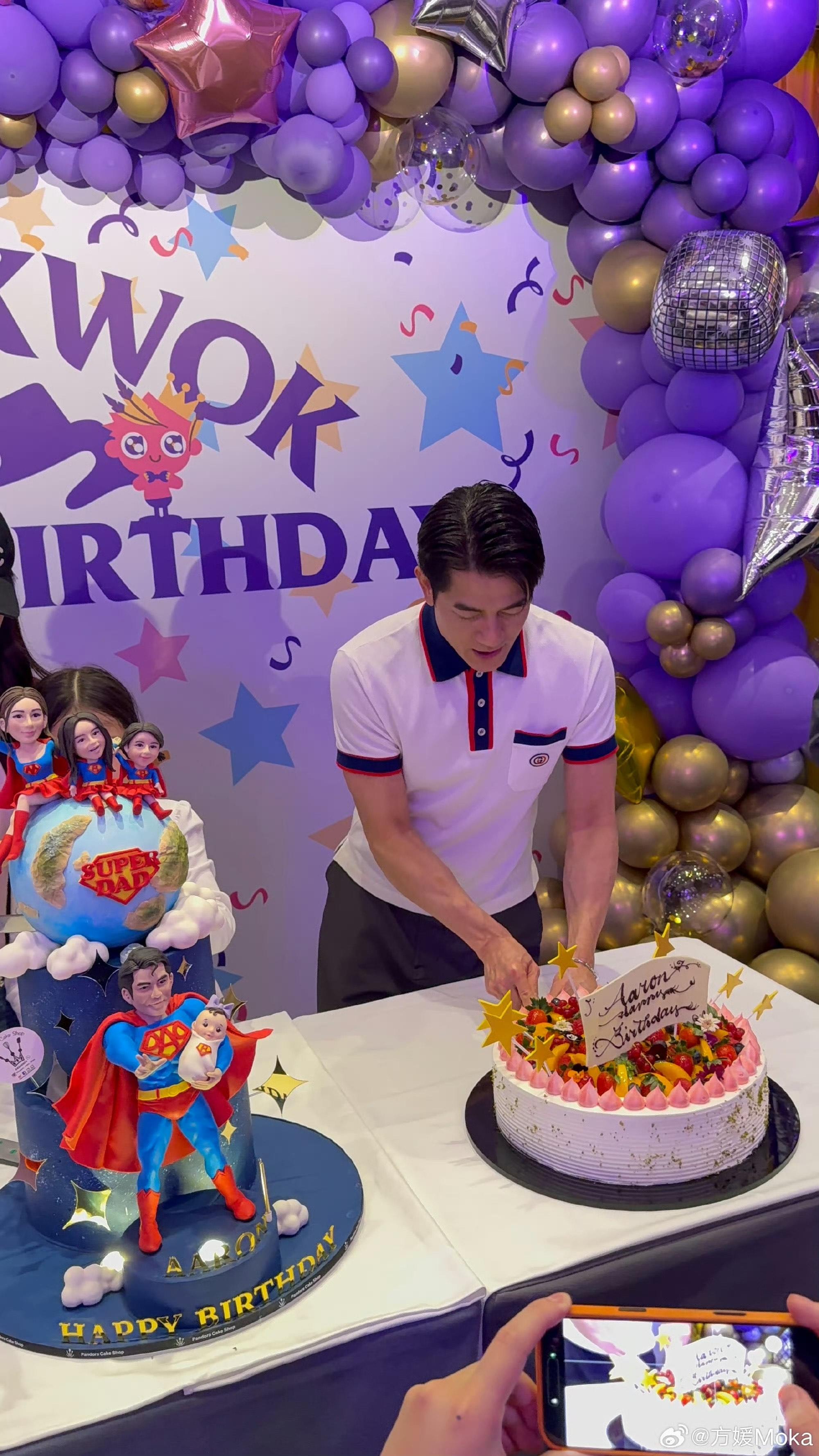 郭富城心情超好!