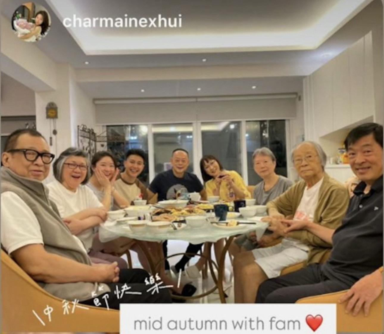 許紹雄早前曾跟一班好友食飯聚舊。