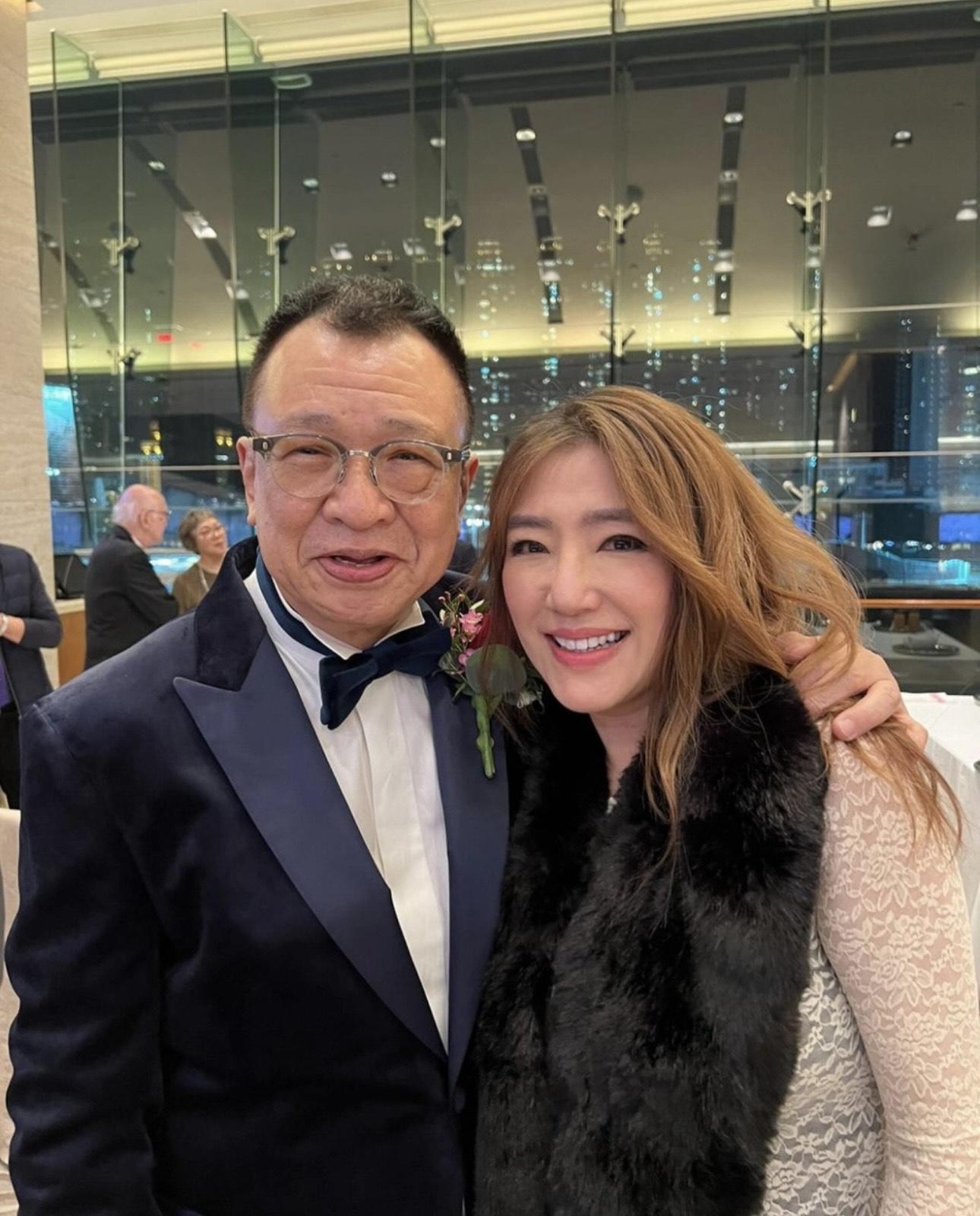 關寶慧昨天亦有趕到醫院道別。