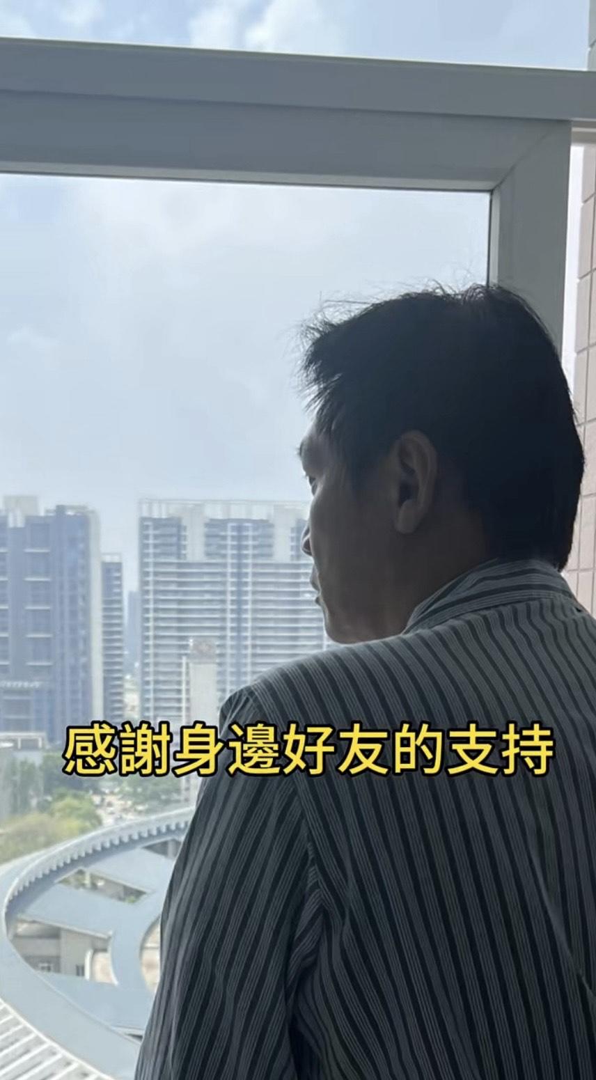 甄志強在今年5月曾經入醫院吊鹽水。