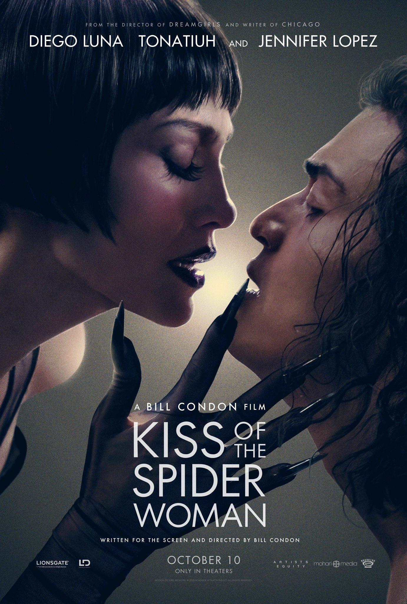 《Kiss of The Spider Woman》電影海報。
