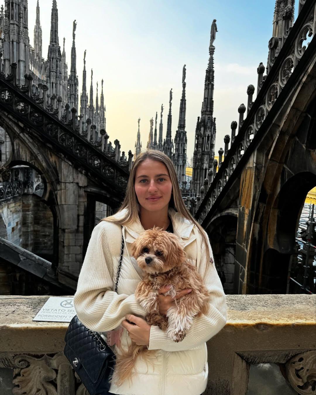 烏克蘭網球手高絲杜克(Marta Kostyuk)IG Followers達42萬。