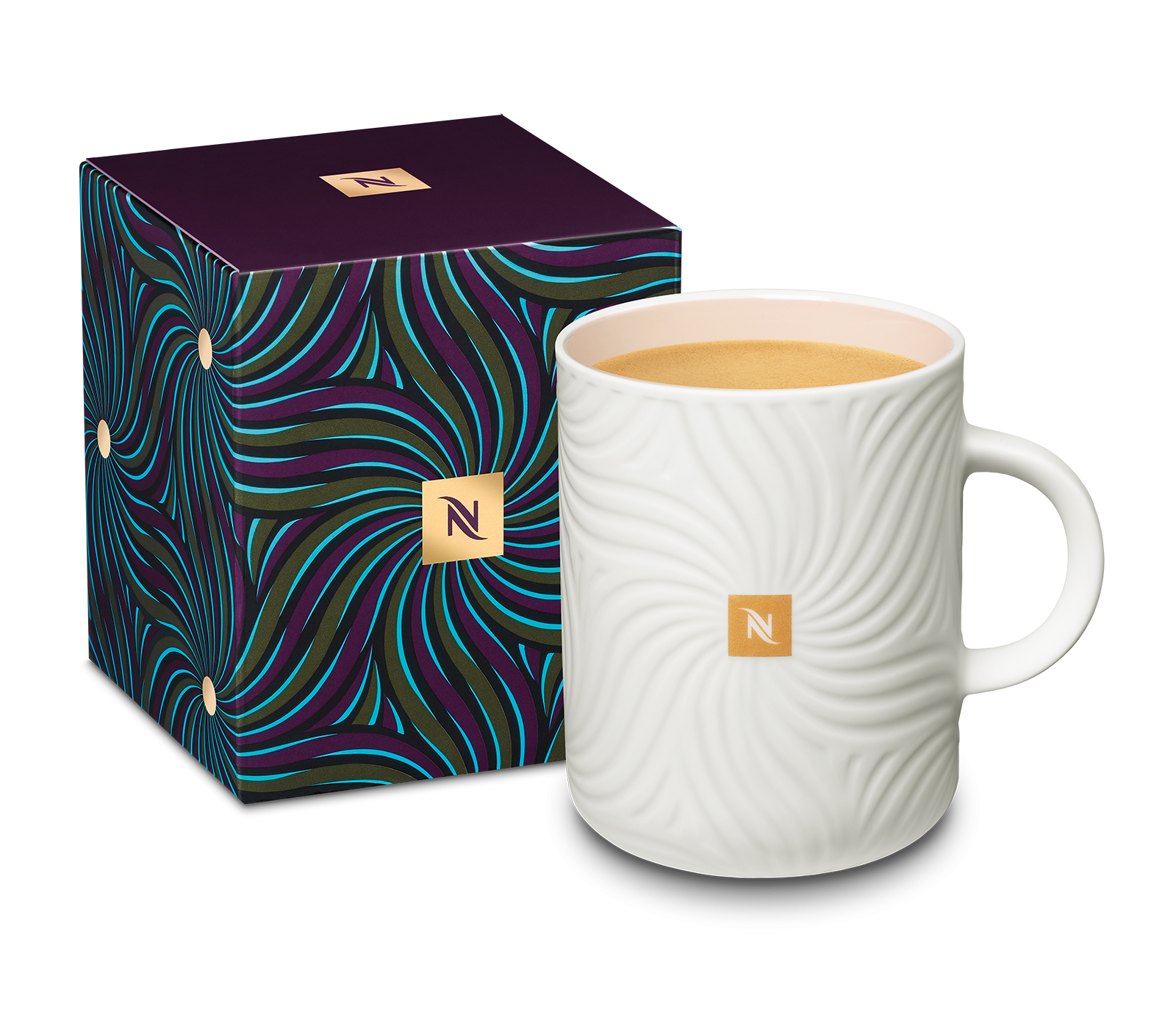 咖啡花浮雕經典款咖啡杯 ($180)