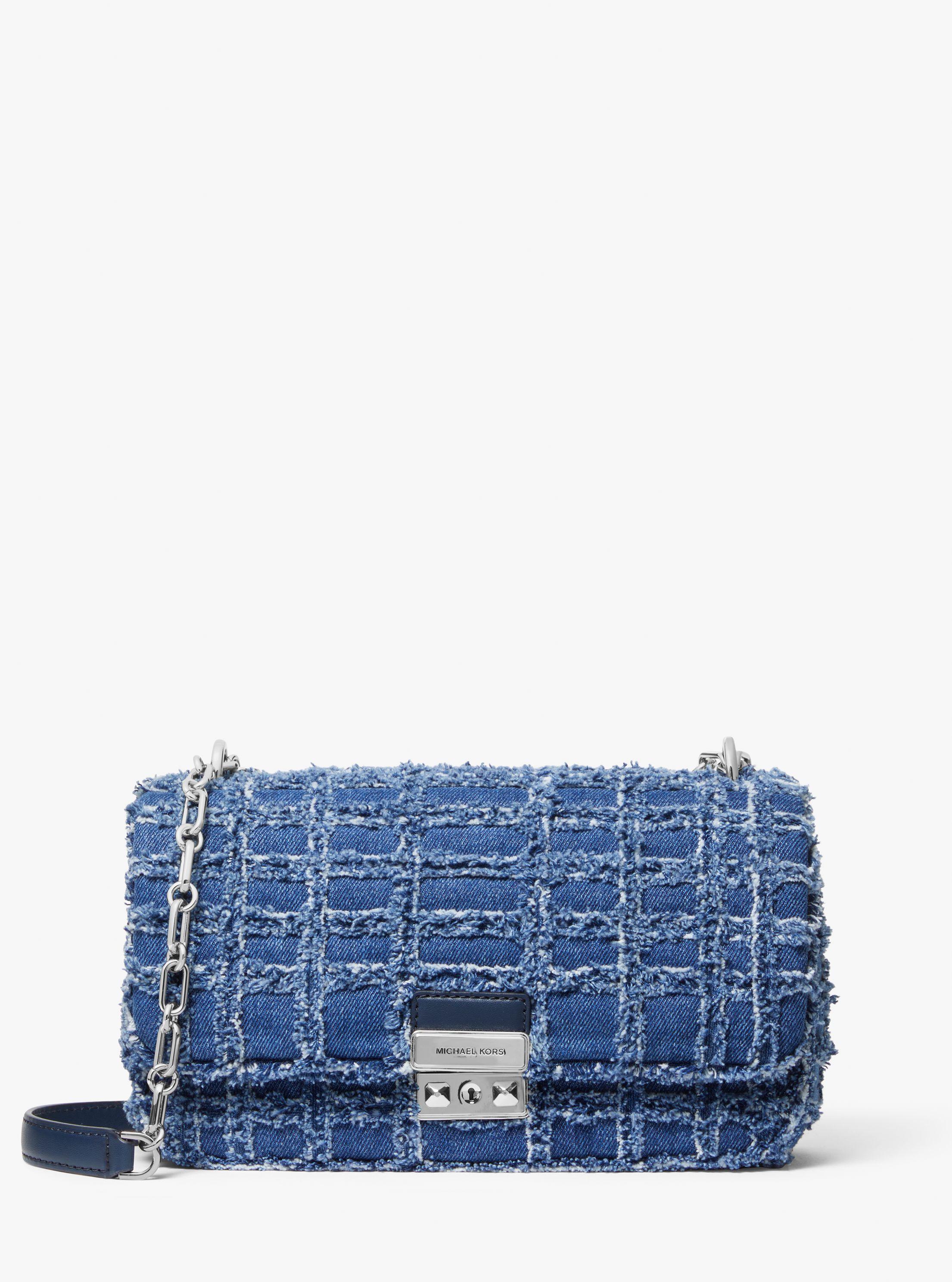SOGO Thankful Week 2025|Michael Kors Tribeca Large Quilted Leather Shoulder Bag (Denim) $1,600、原價$4,400