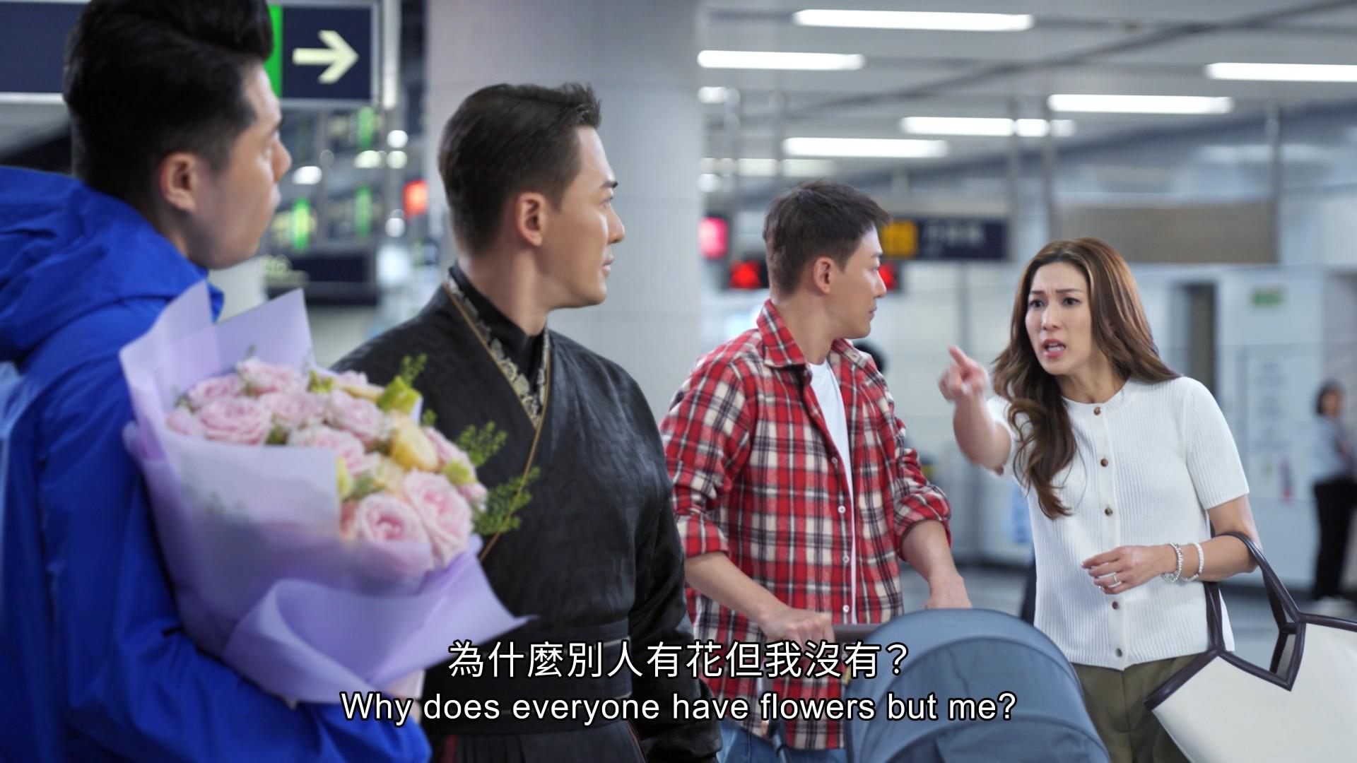 鍾嘉欣以「常在心」的角色再次出現在觀眾眼前。