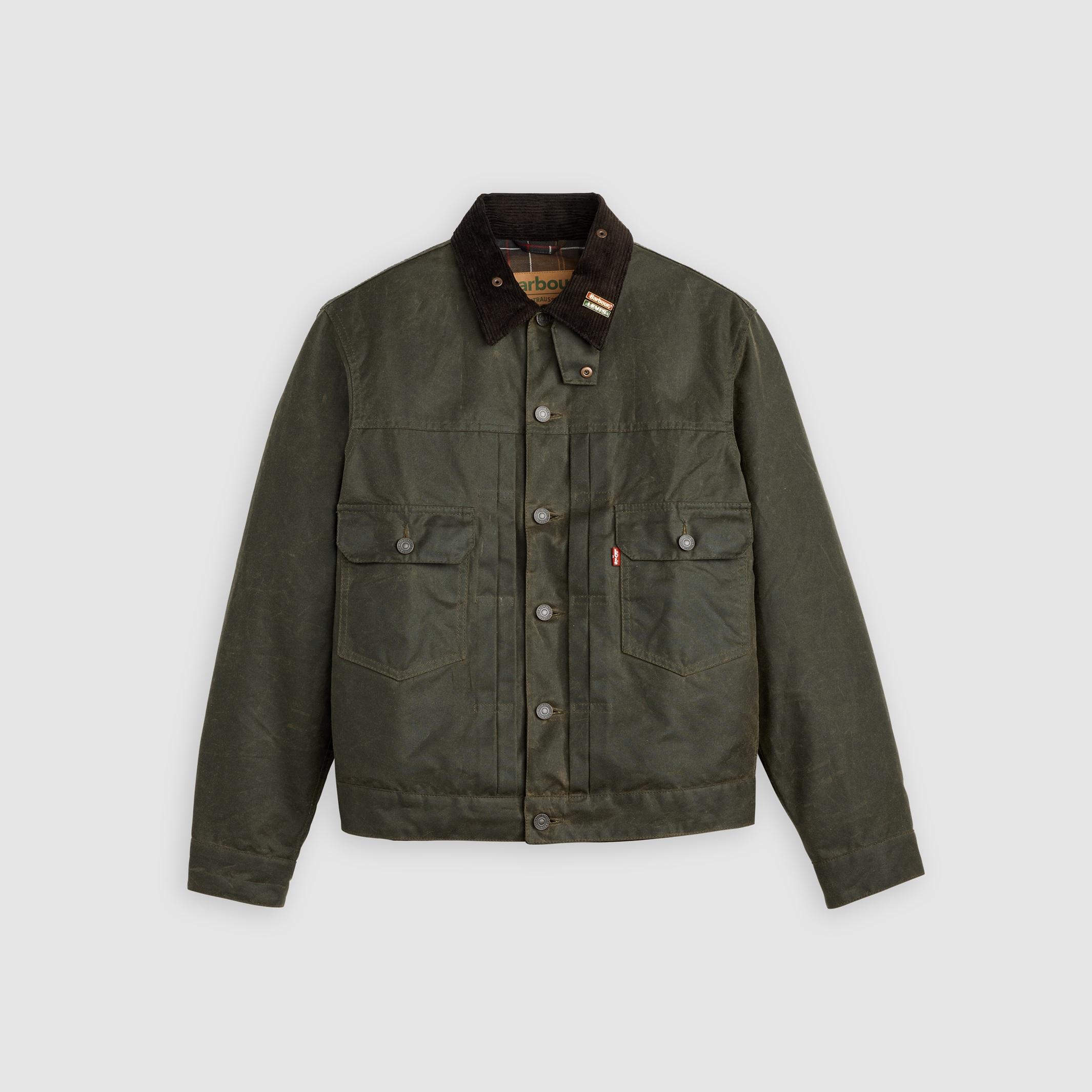 Levi's x Barbour Type II蠟面牛仔褸 $3,990