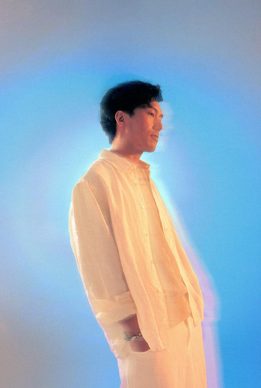 負責現場電子音樂的hirsk。