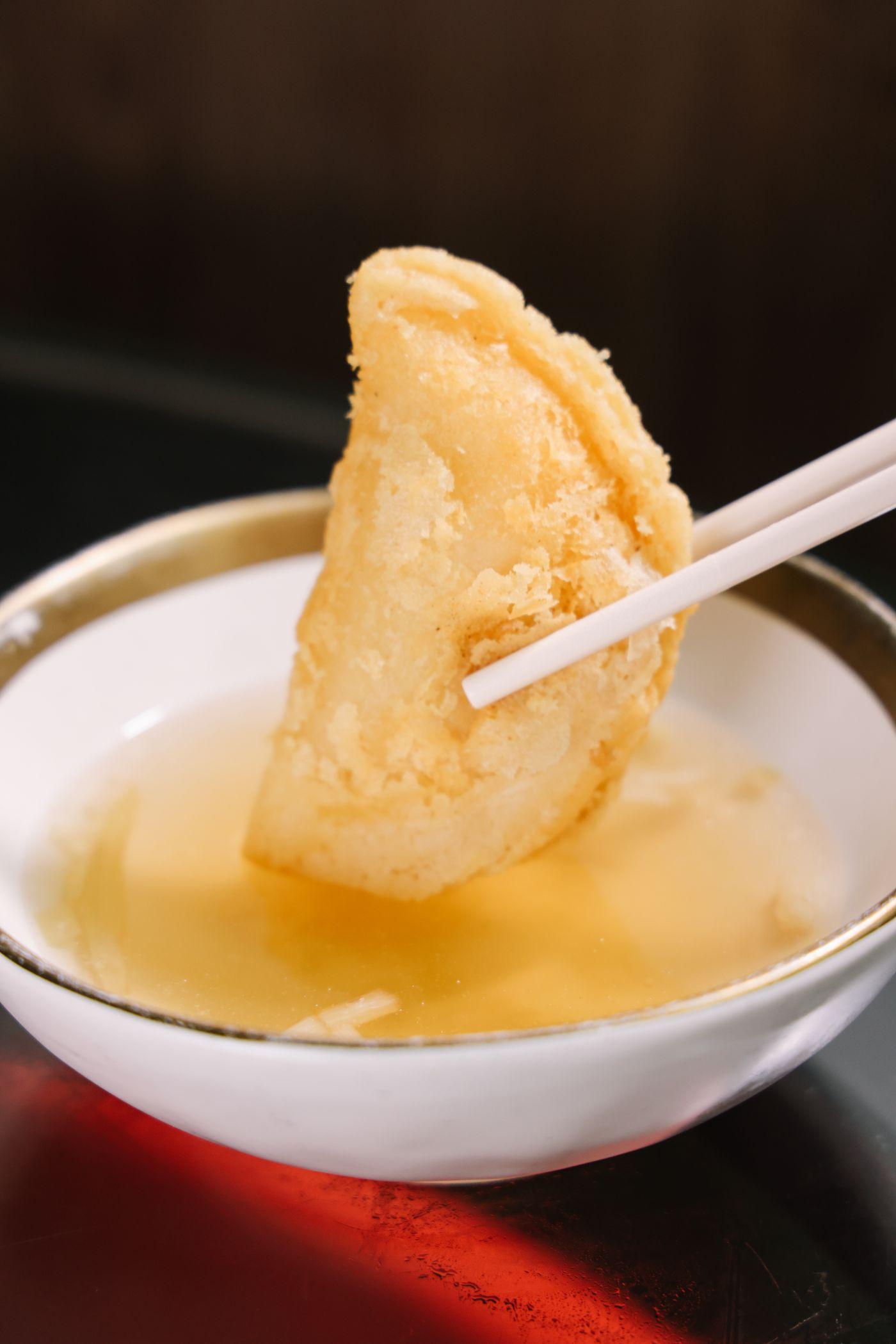 上湯煎粉果$48(吳康琦攝)